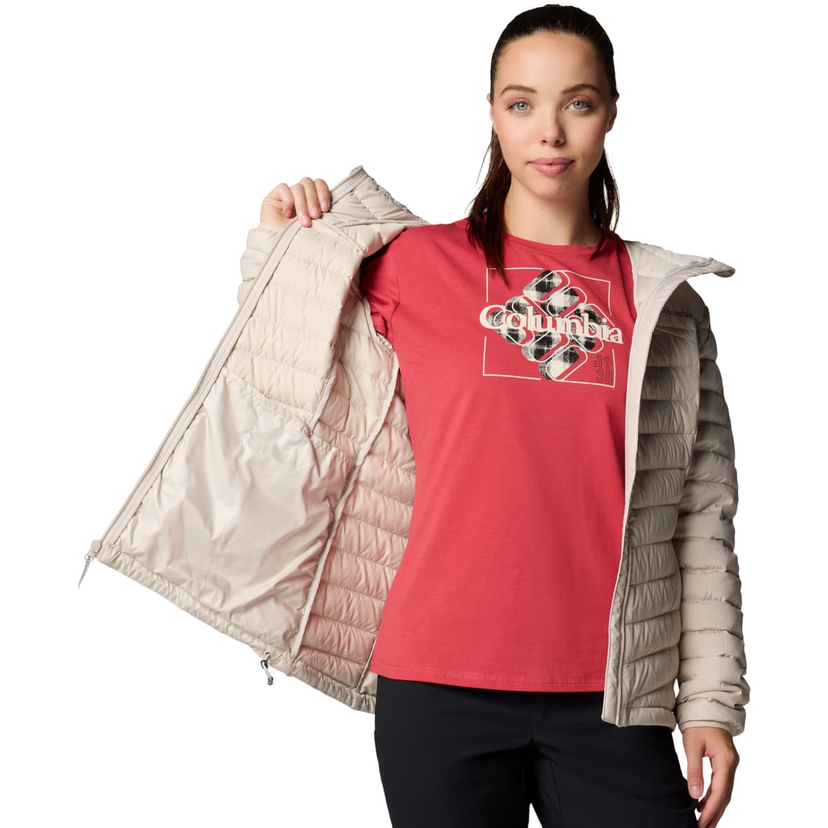 Women's Parkas Columbia Beige