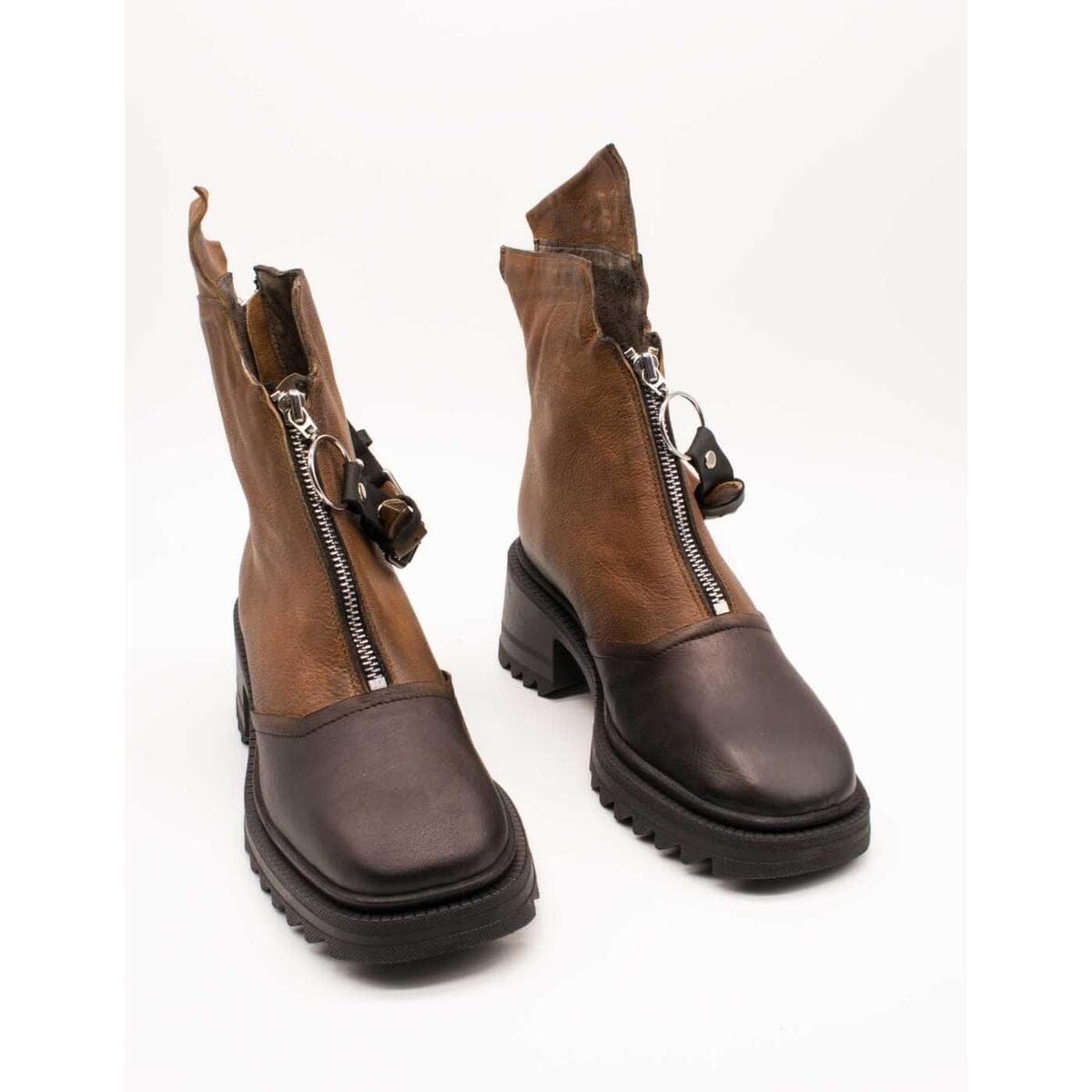 Women's Ankle Boots Papucei Brown