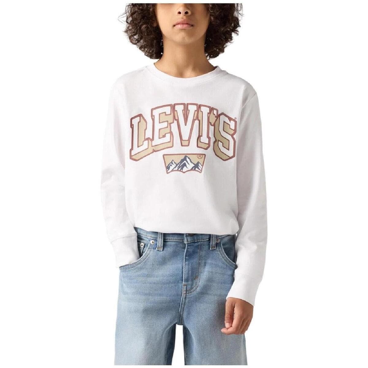 Boys' T-Shirts Levis White