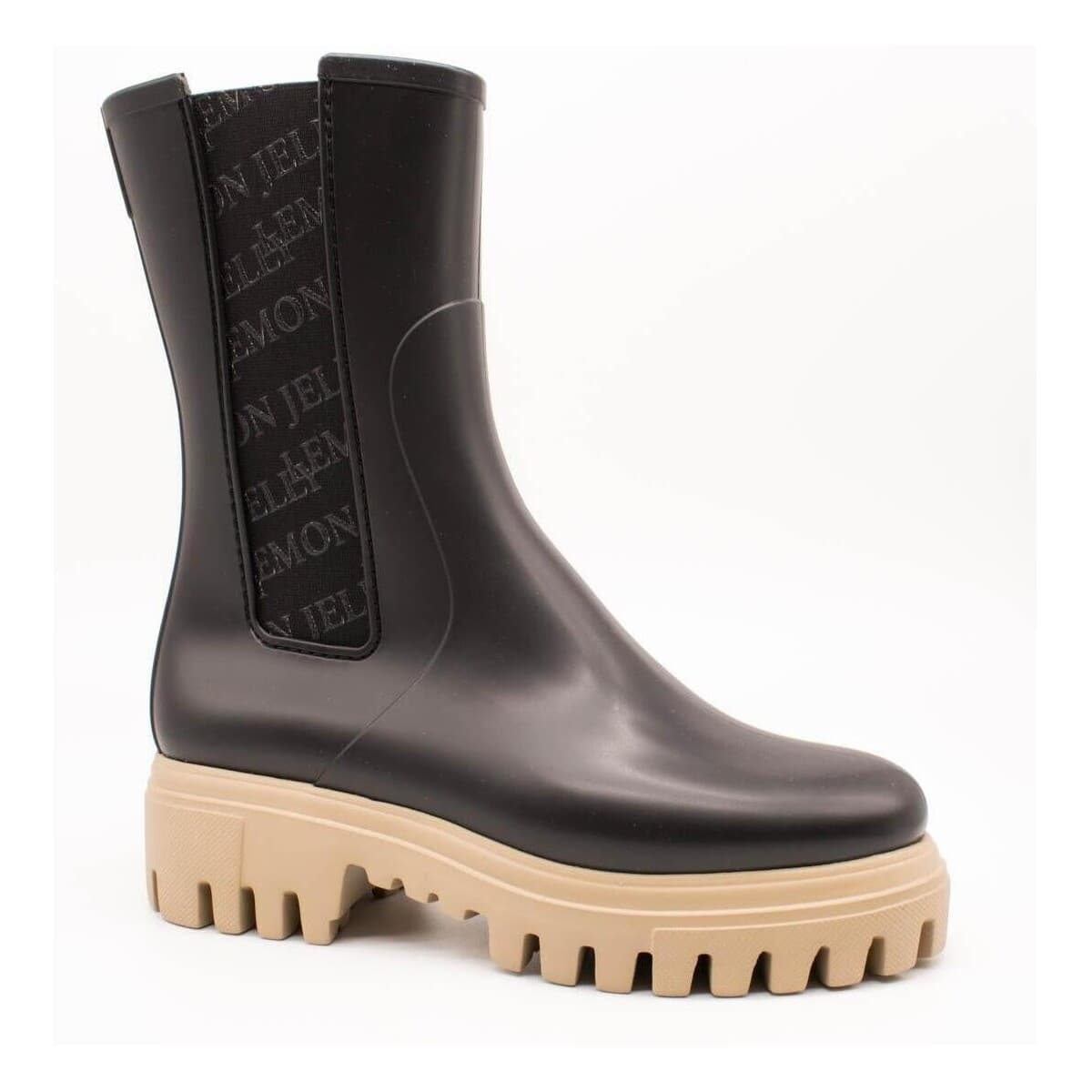 Μποτίνια Lemon Jelly Katherine 02 Black