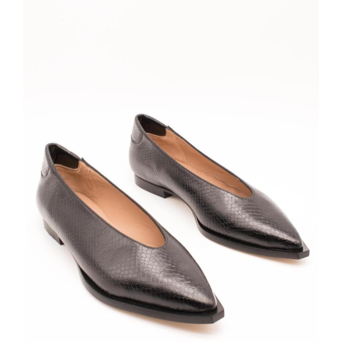 Women's Ballet Flats Miuxa Black