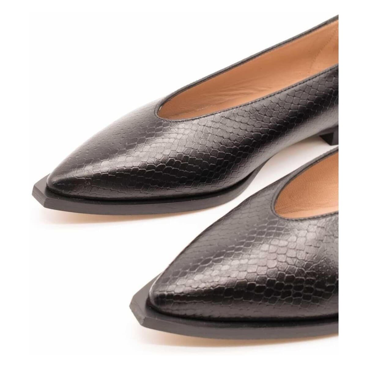 Women's Ballet Flats Miuxa Black