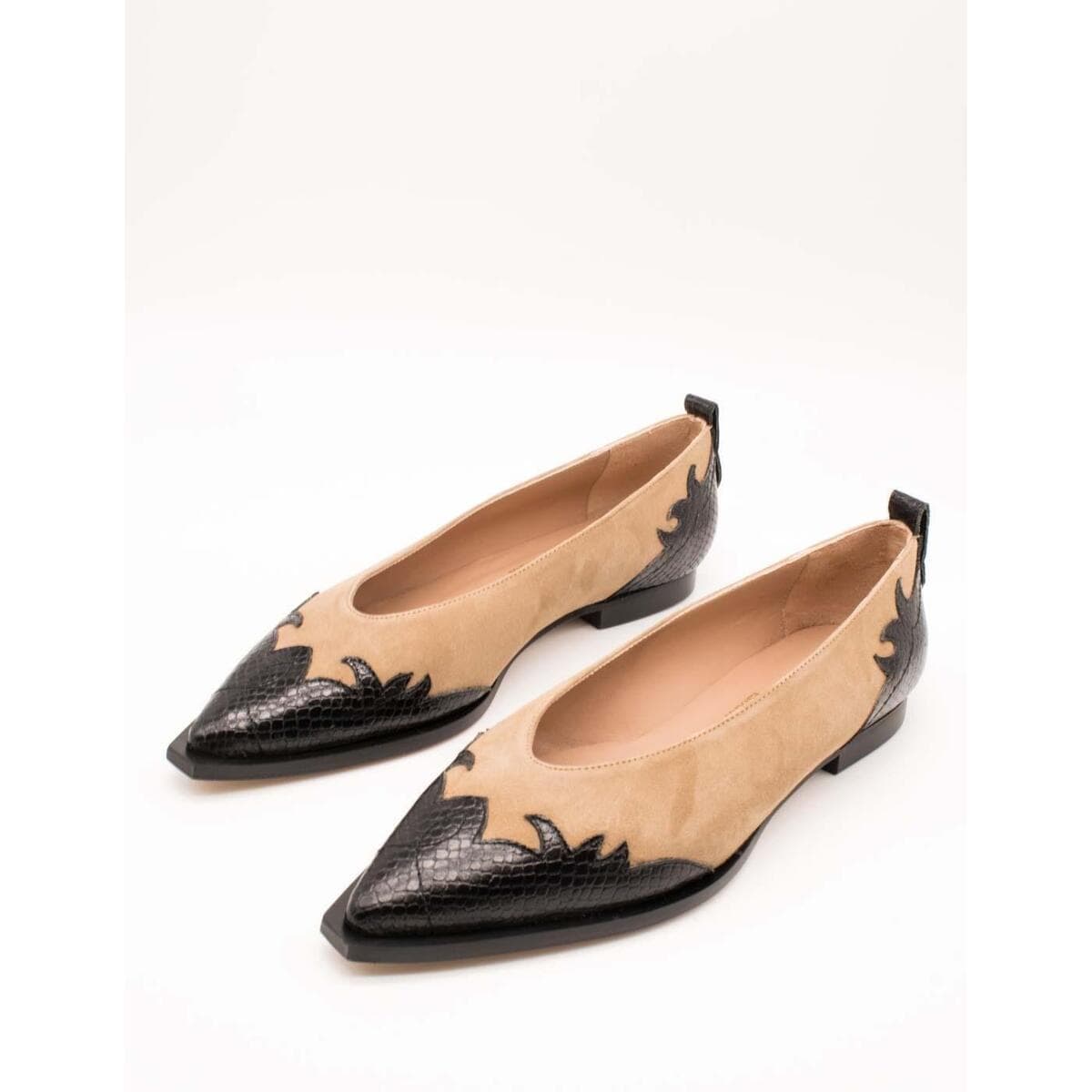 Women's Ballet Flats Miuxa Beige