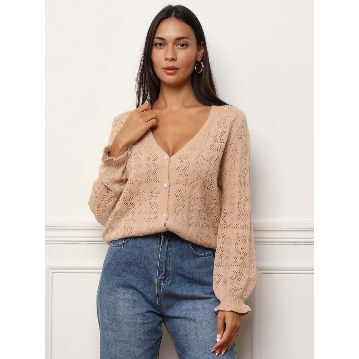 Women's Jackets La Modeuse Beige