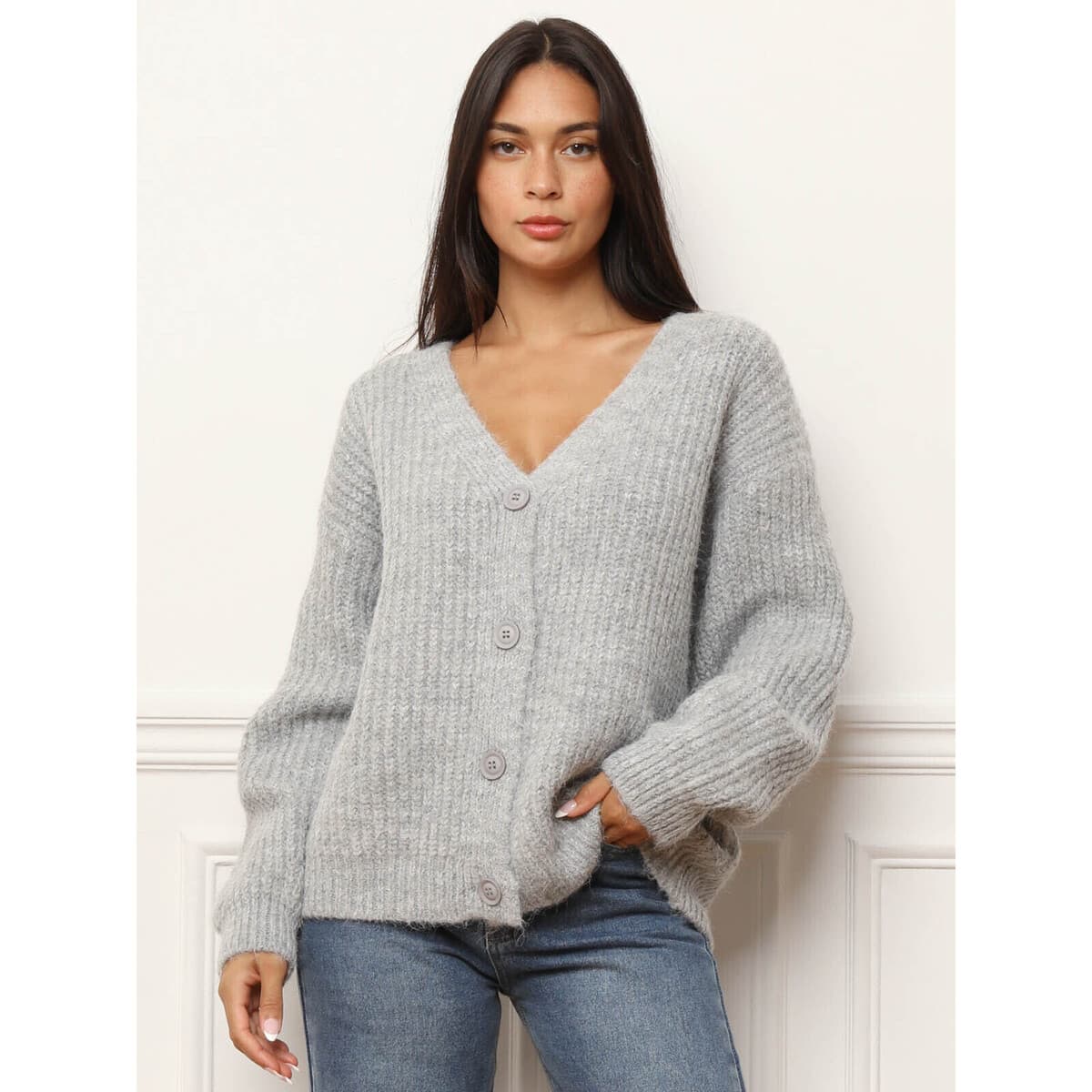 Women's Jackets La Modeuse Gray