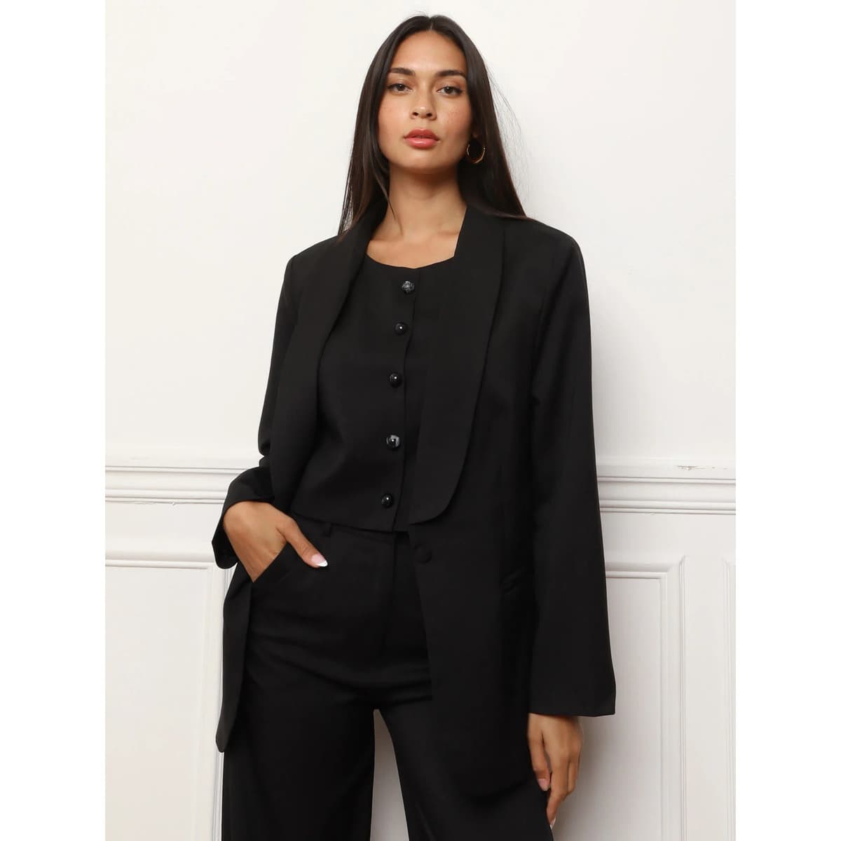 Women's Blazers La Modeuse Black