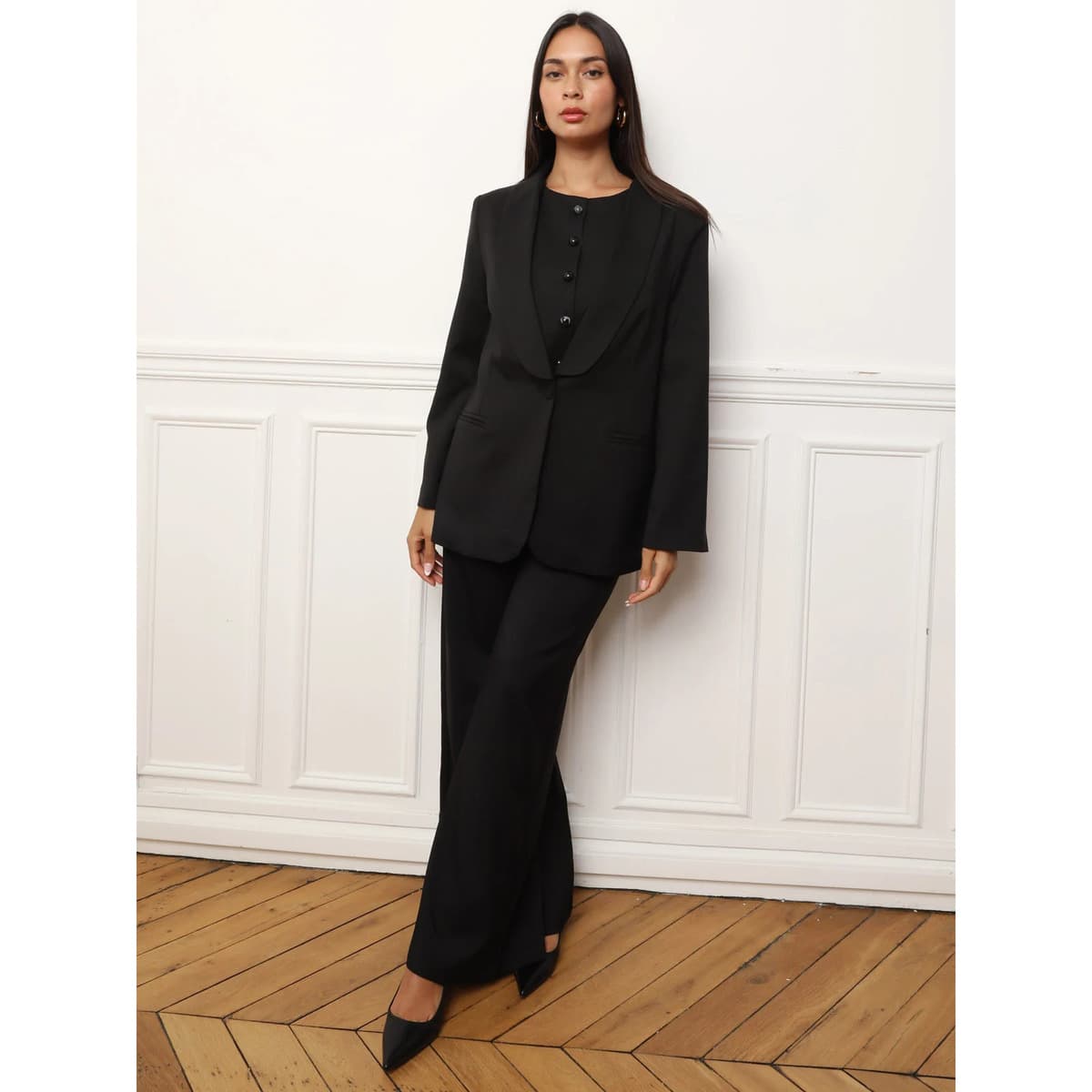 Women's Blazers La Modeuse Black