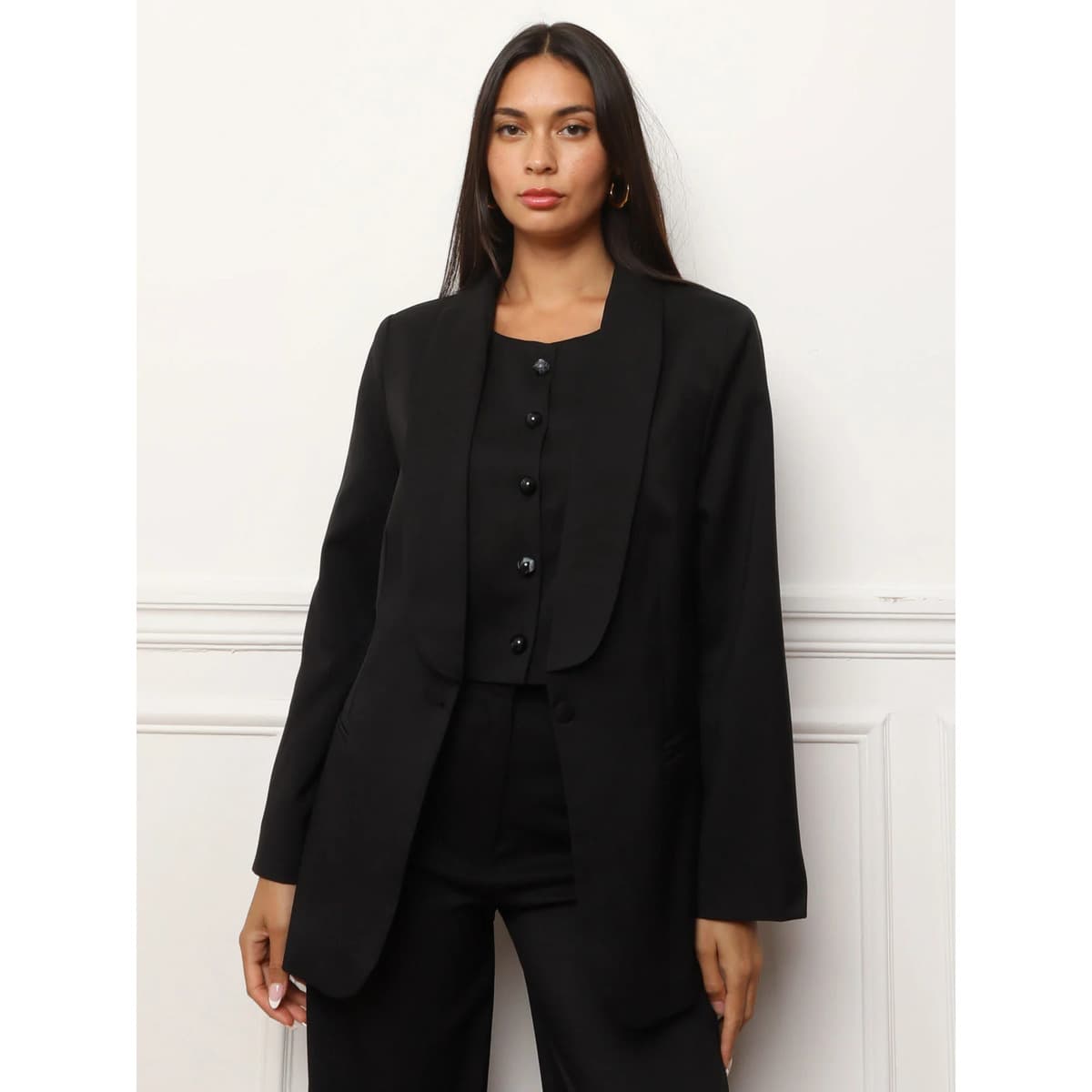 Women's Blazers La Modeuse Black