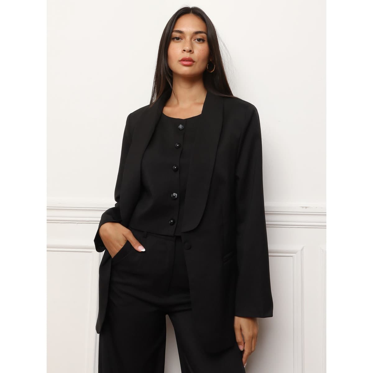 Women's Blazers La Modeuse Black