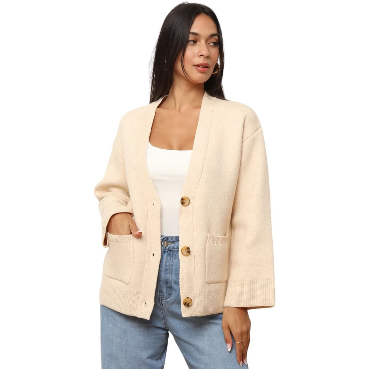 Women's Jackets La Modeuse Beige