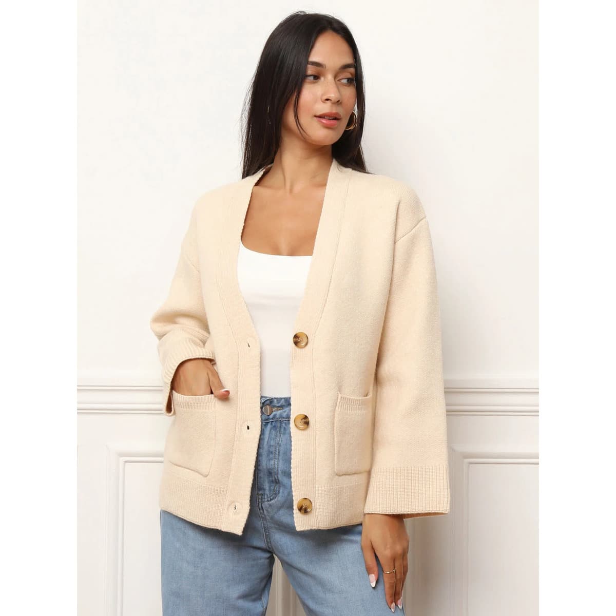 Women's Jackets La Modeuse Beige