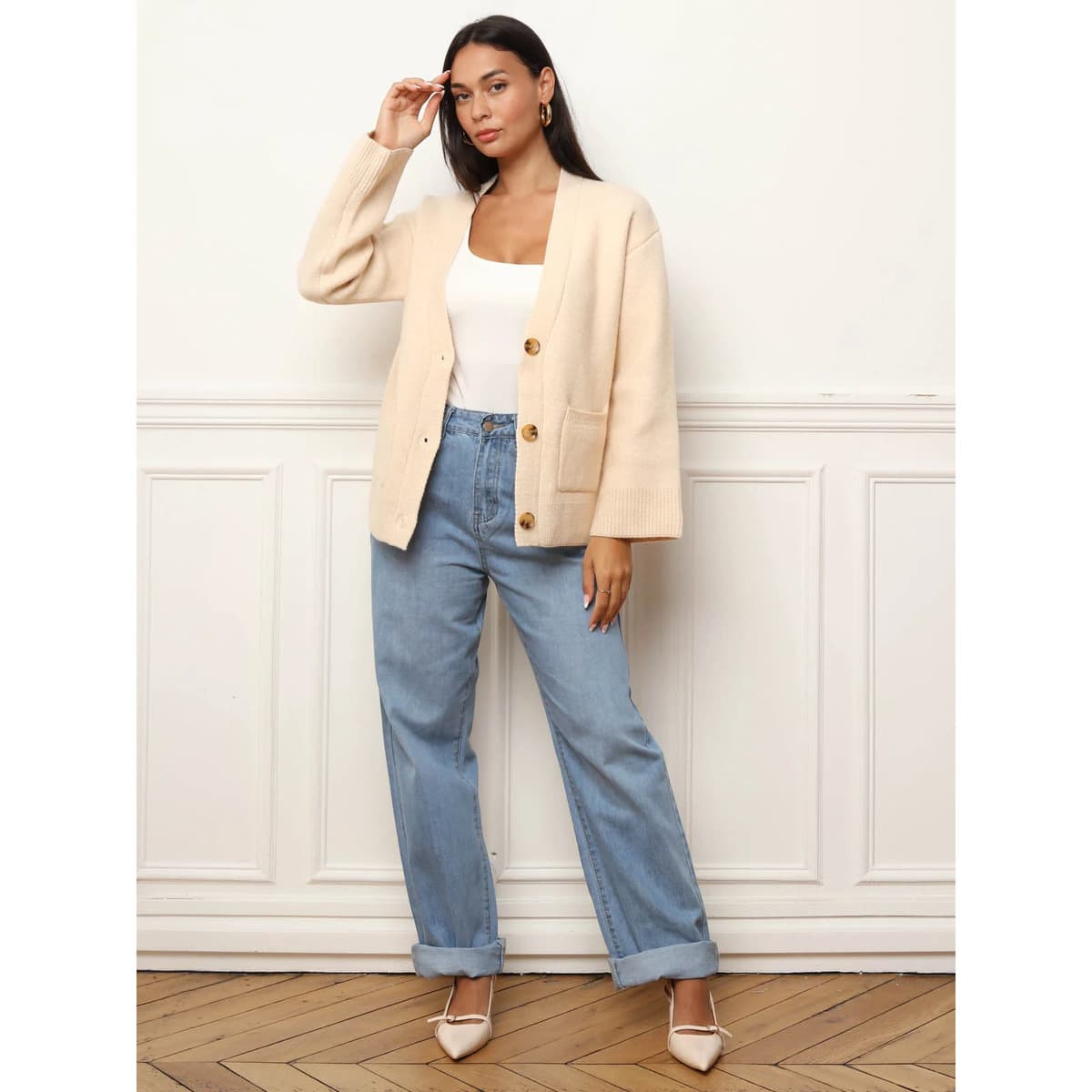 Women's Jackets La Modeuse Beige