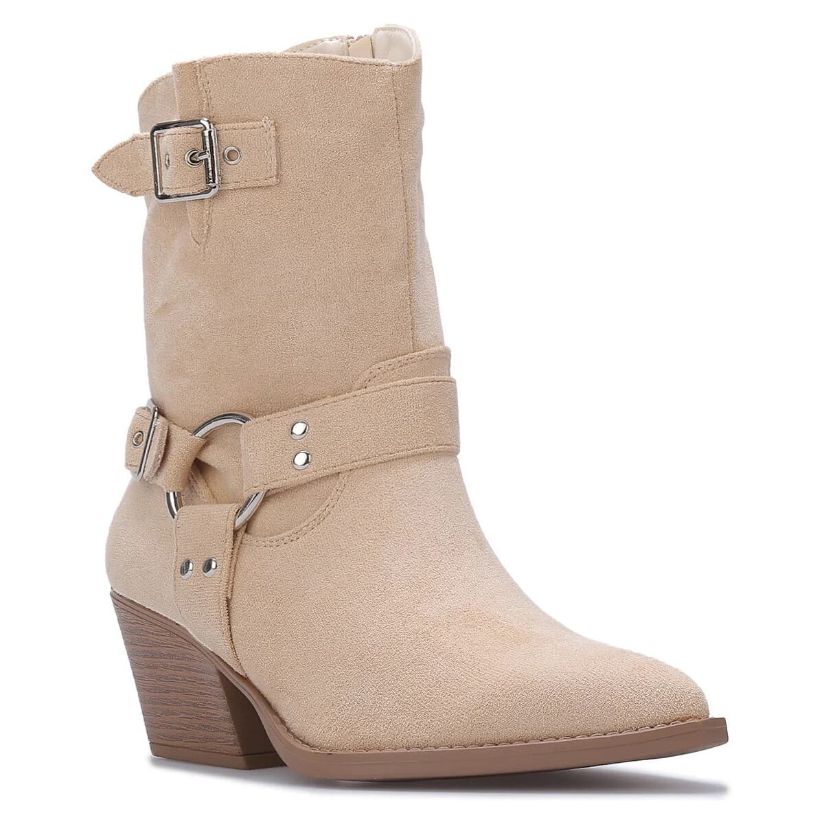 Women's Ankle Boots La Modeuse Beige