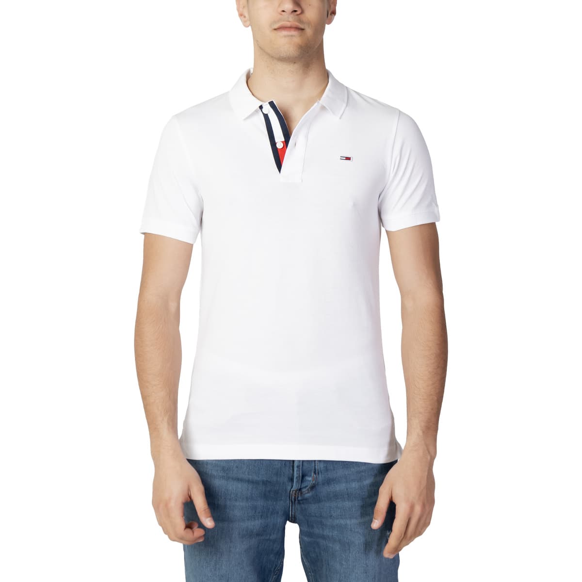 Men's Polo Shirts Tommy Hilfiger White