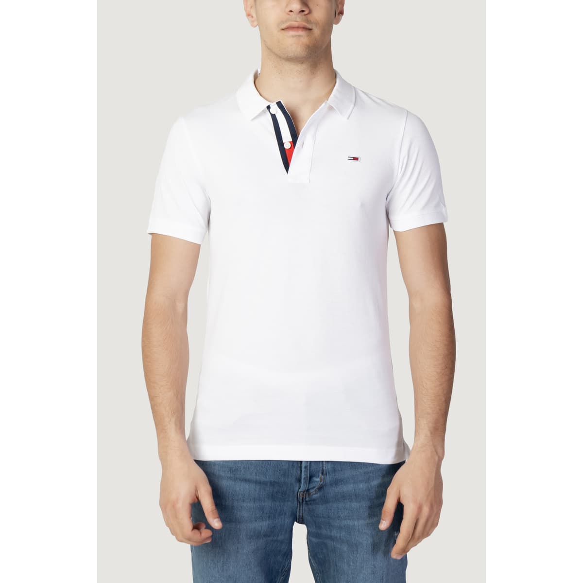 Men's Polo Shirts Tommy Hilfiger White