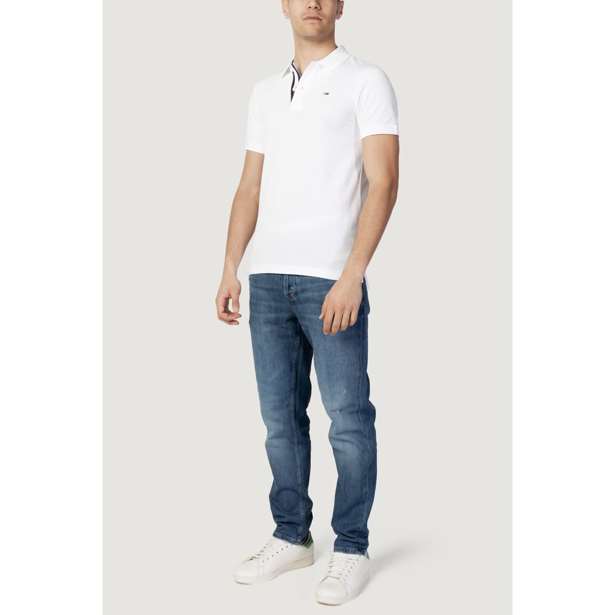 Men's Polo Shirts Tommy Hilfiger White