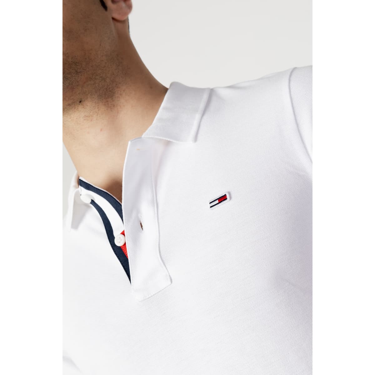Men's Polo Shirts Tommy Hilfiger White