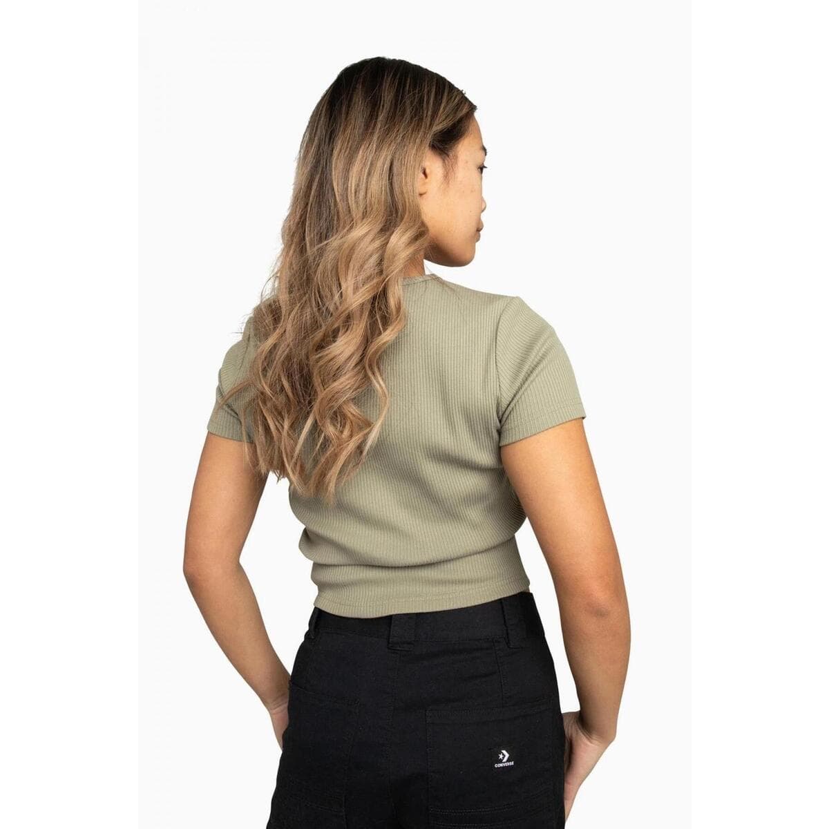 Women's T-Shirts Converse Green