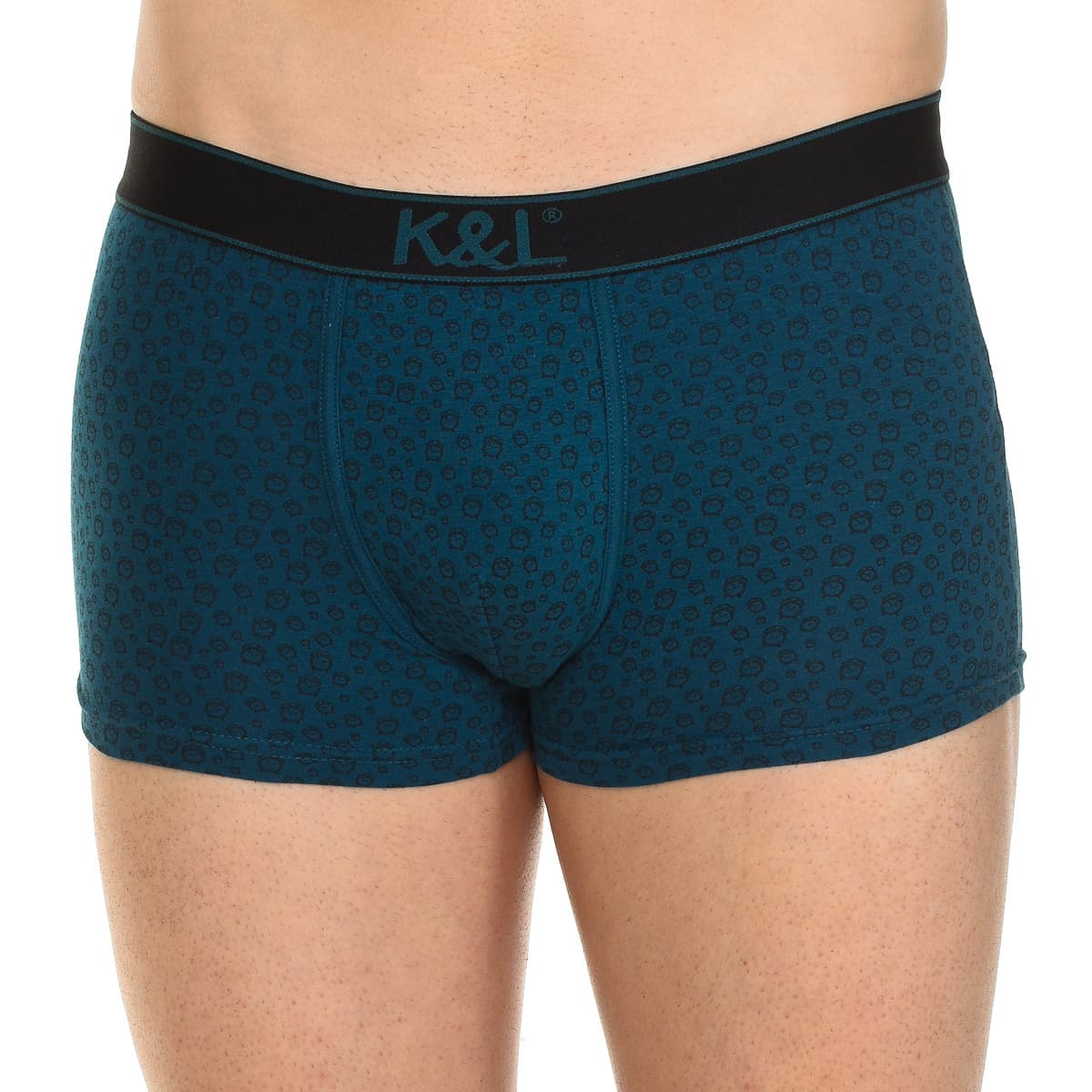 Men's Boxer Briefs Kisses And Love Green