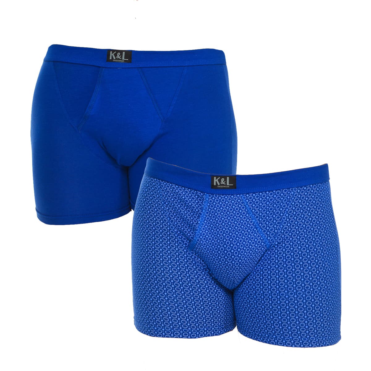 Men's Boxer Briefs Kisses And Love Blue