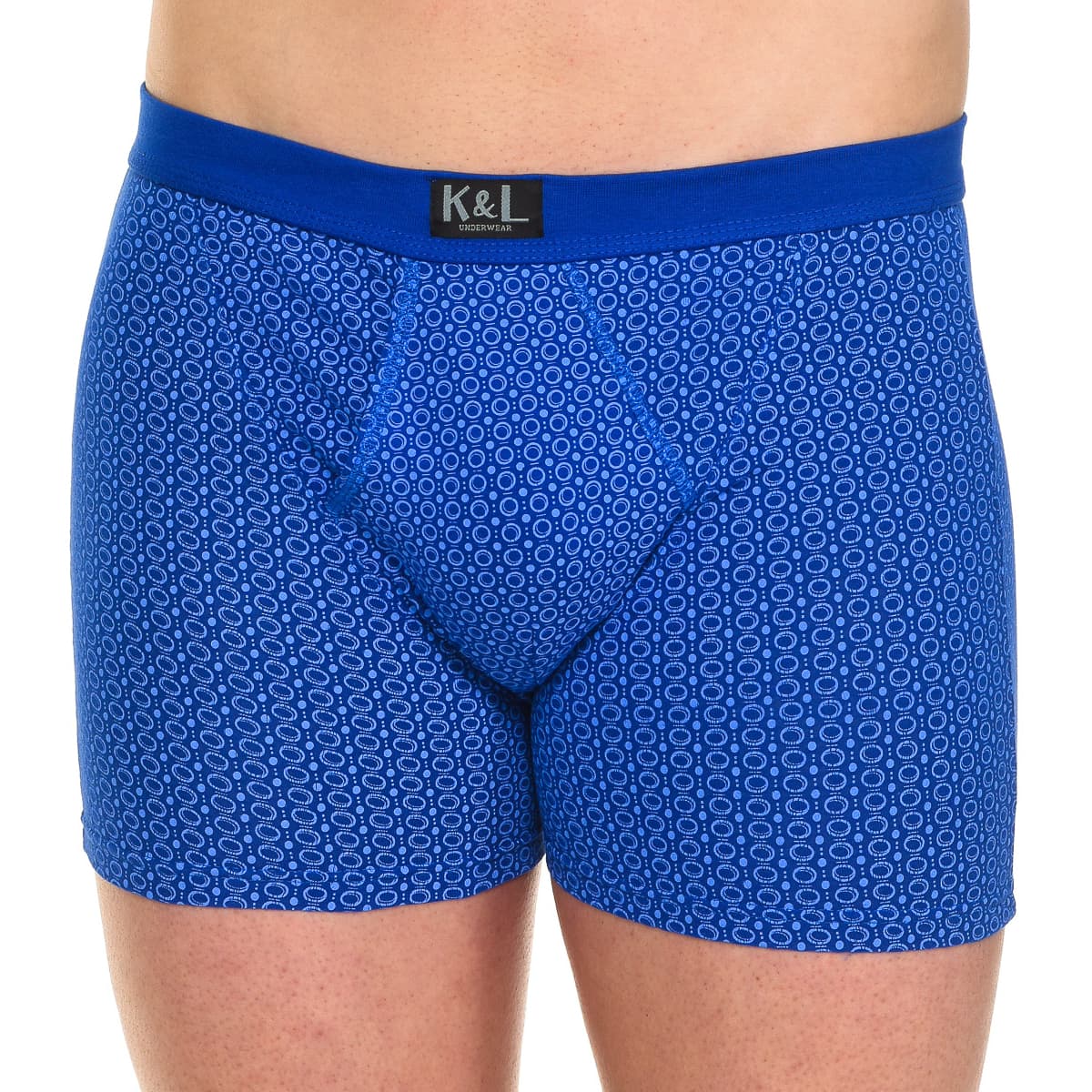 Men's Boxer Briefs Kisses And Love Blue