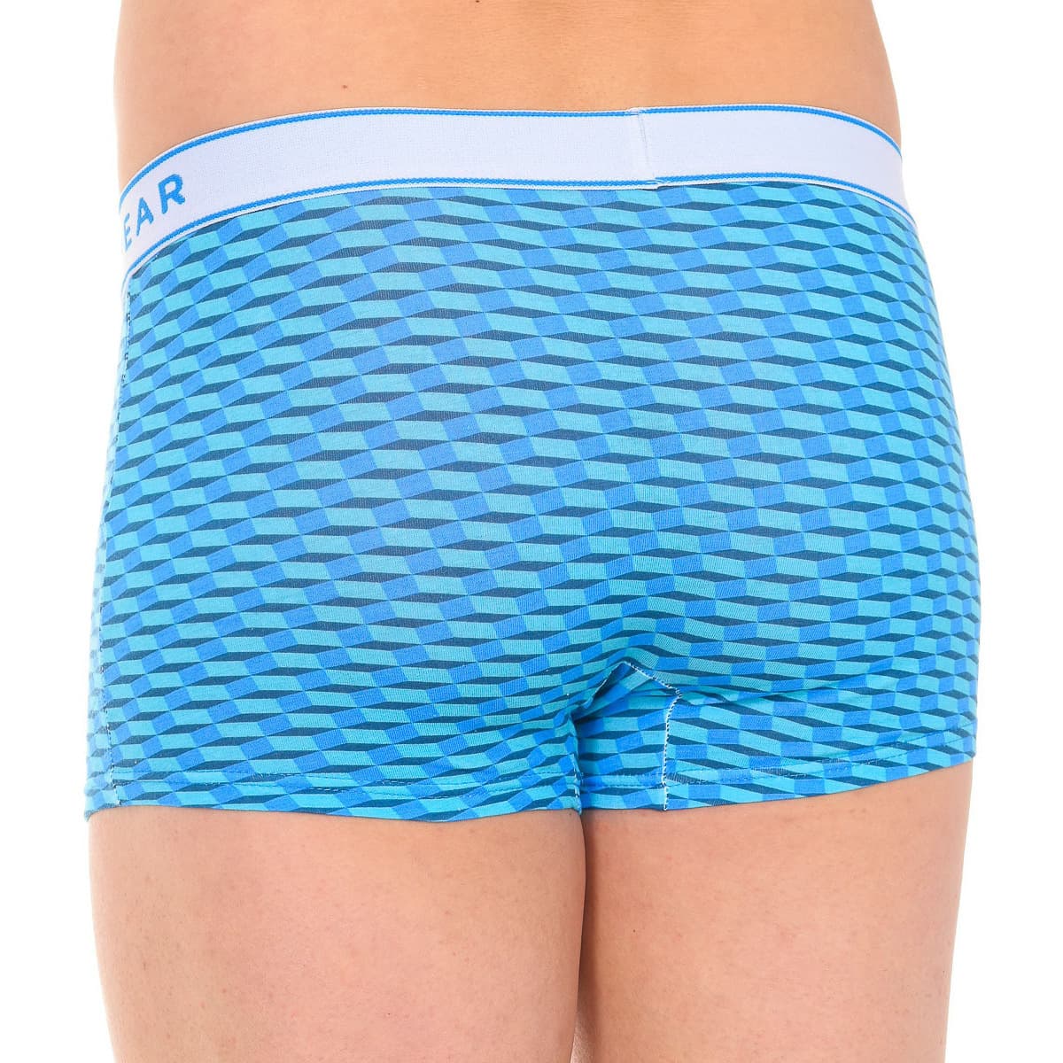 Men's Boxer Briefs Kisses And Love Blue