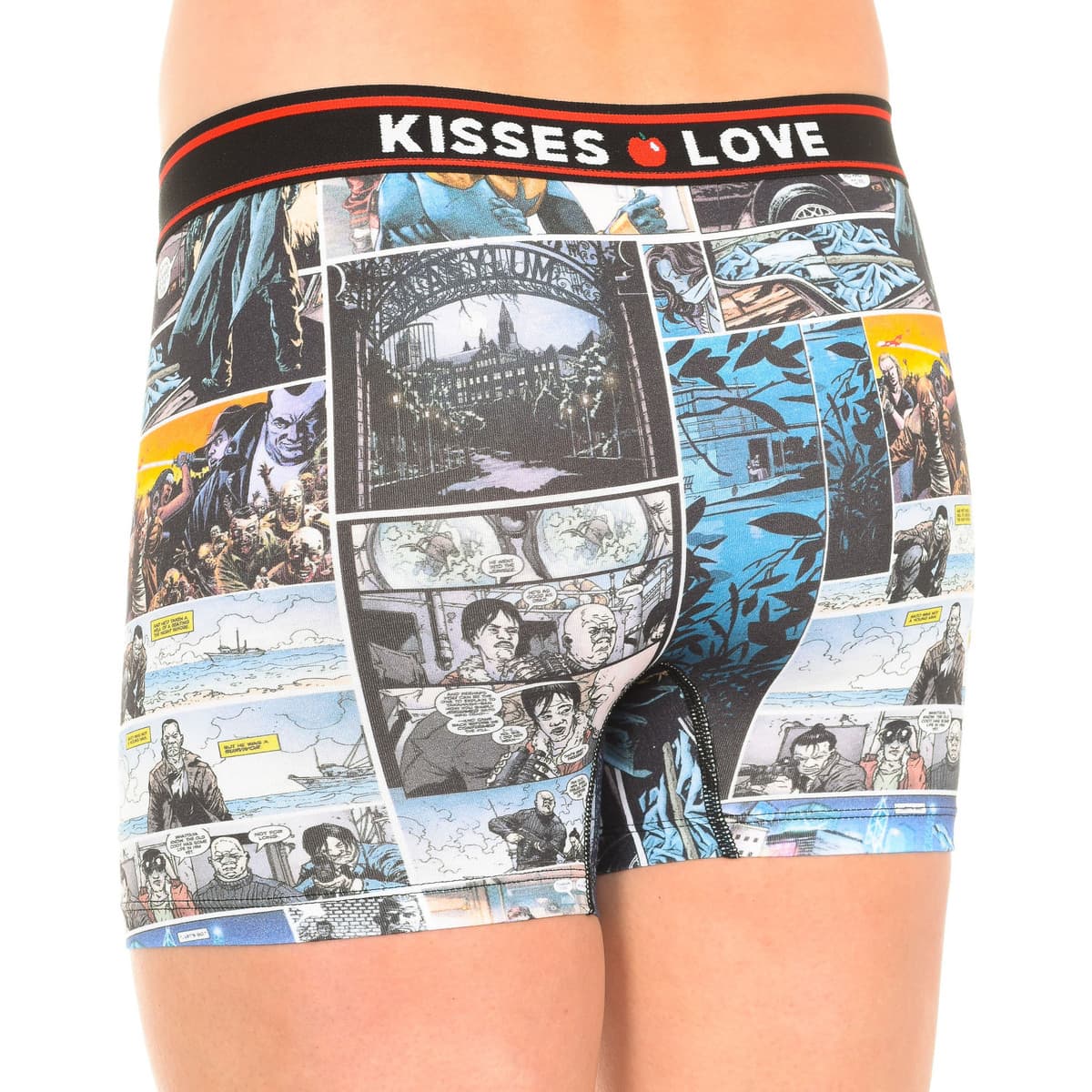 Men's Boxer Briefs Kisses And Love Multicolor
