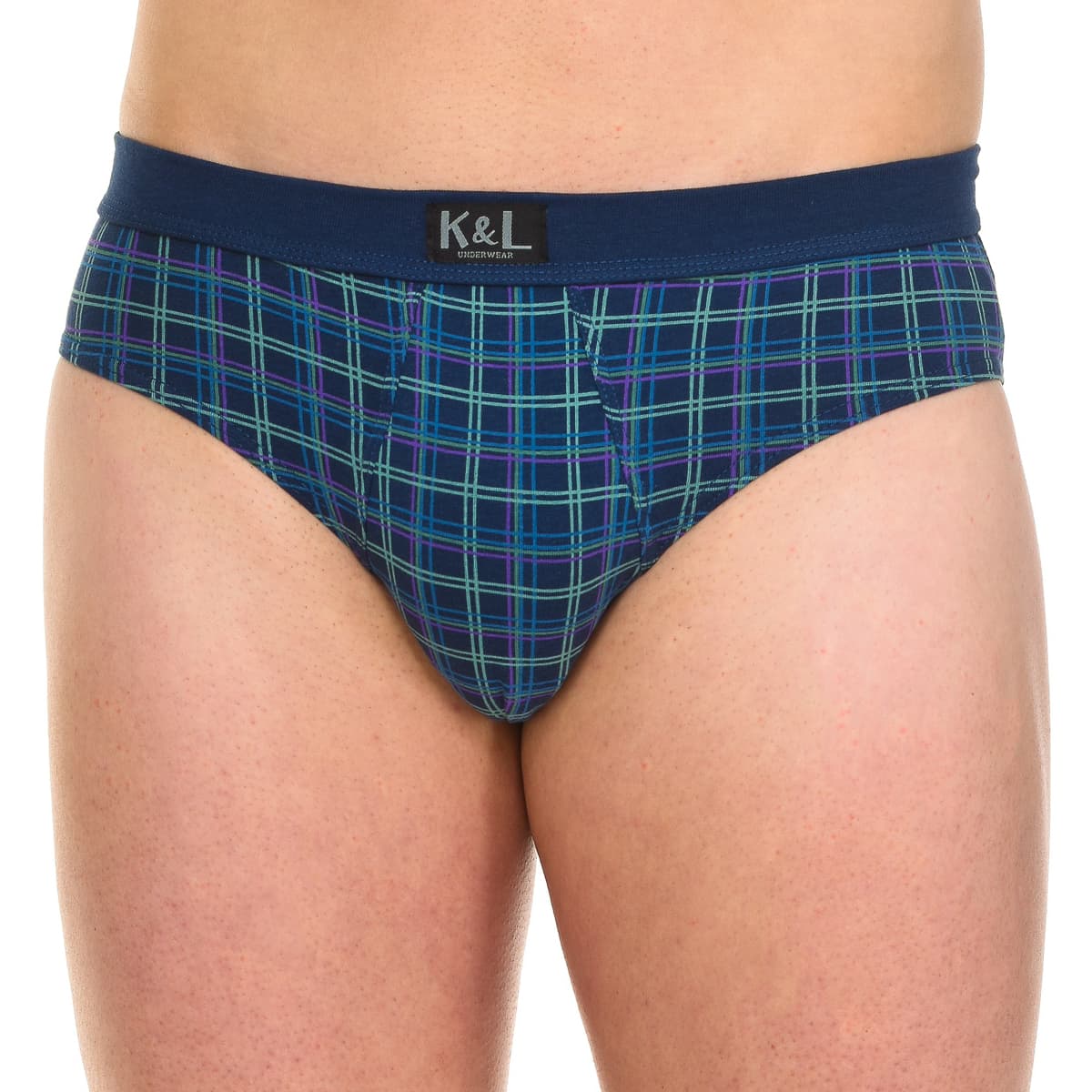 Men's Boxer Briefs Kisses And Love Blue