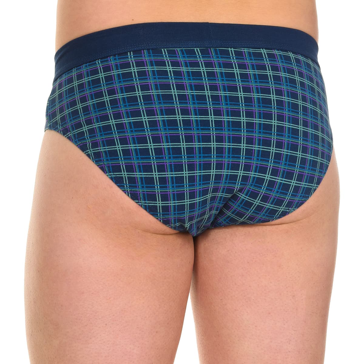 Men's Boxer Briefs Kisses And Love Blue
