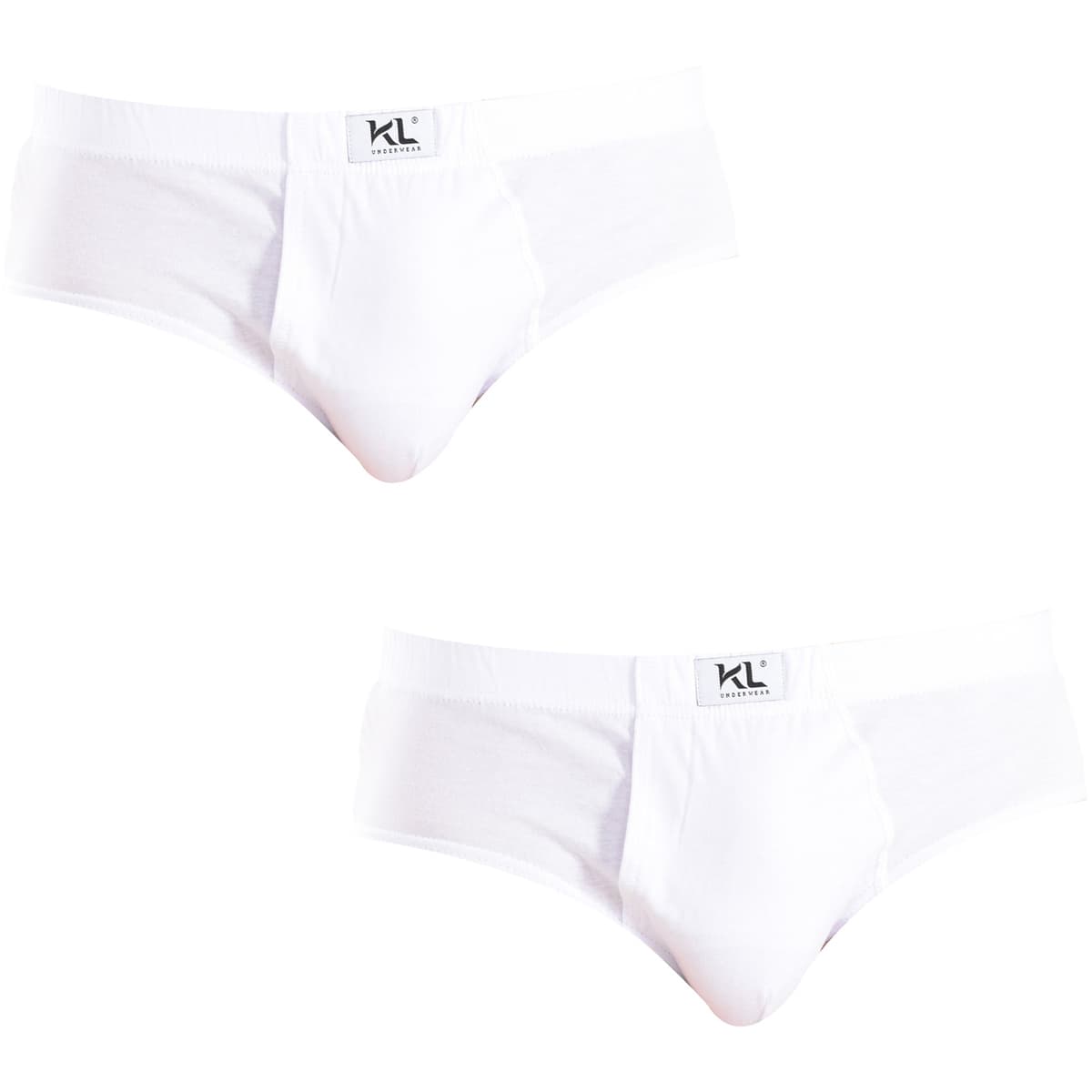 Men's Boxer Briefs Kisses And Love White