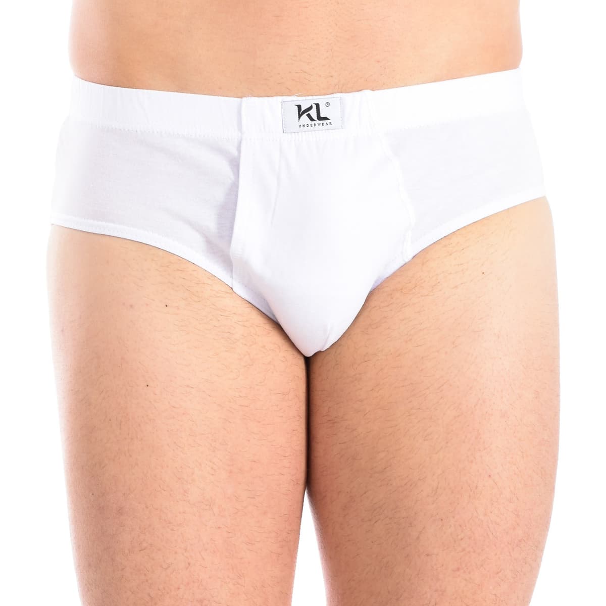 Men's Boxer Briefs Kisses And Love White