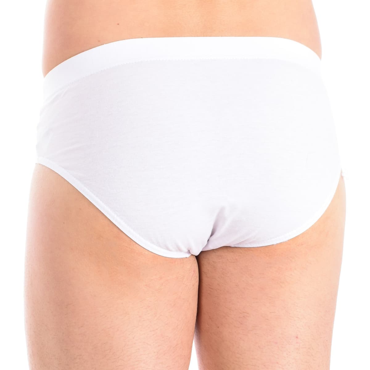 Men's Boxer Briefs Kisses And Love White