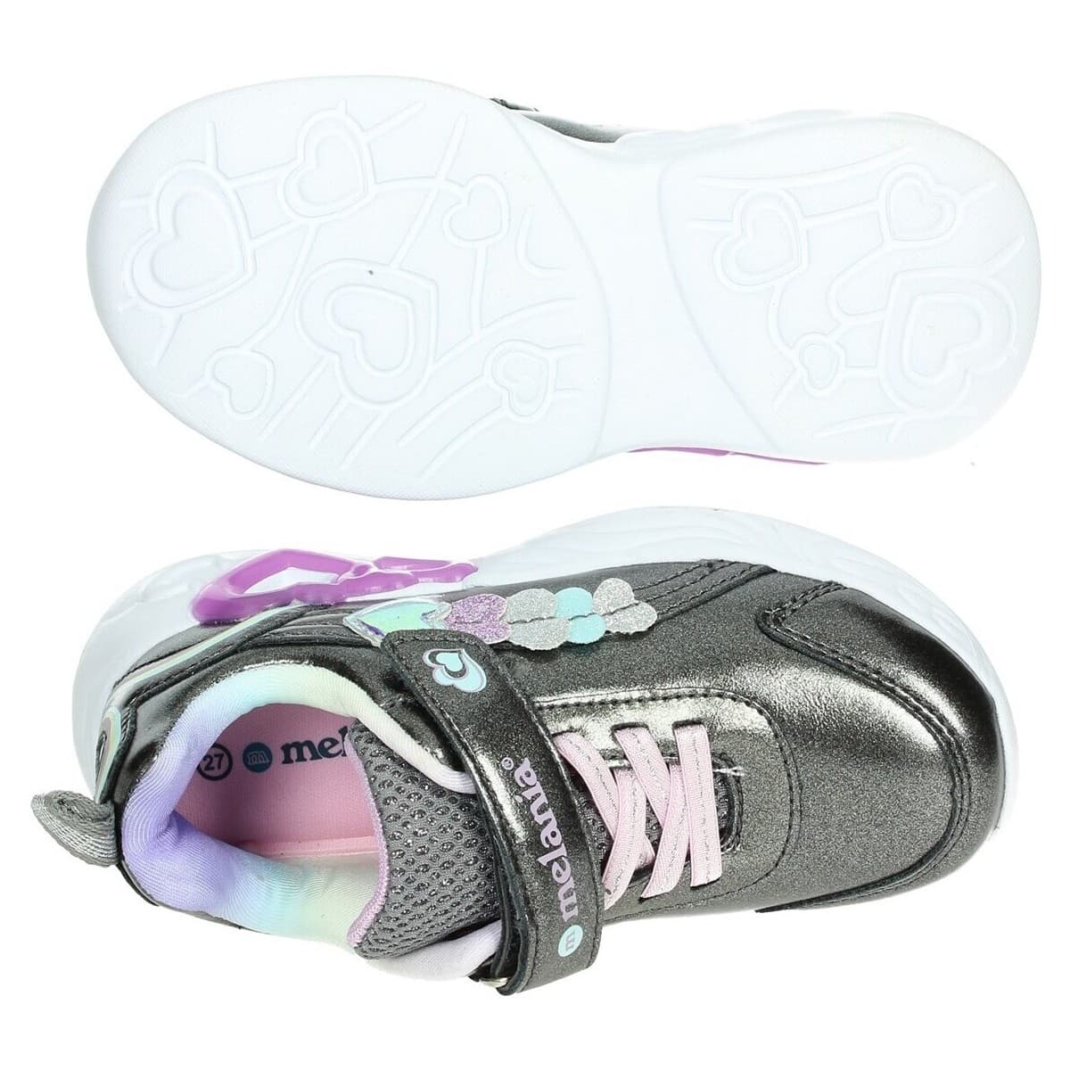 Girls' Sneakers Melania Gray