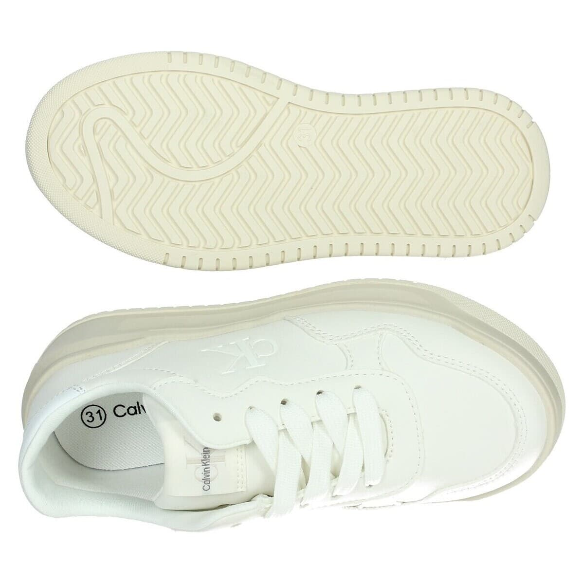 Boys' Sneakers Calvin Klein White