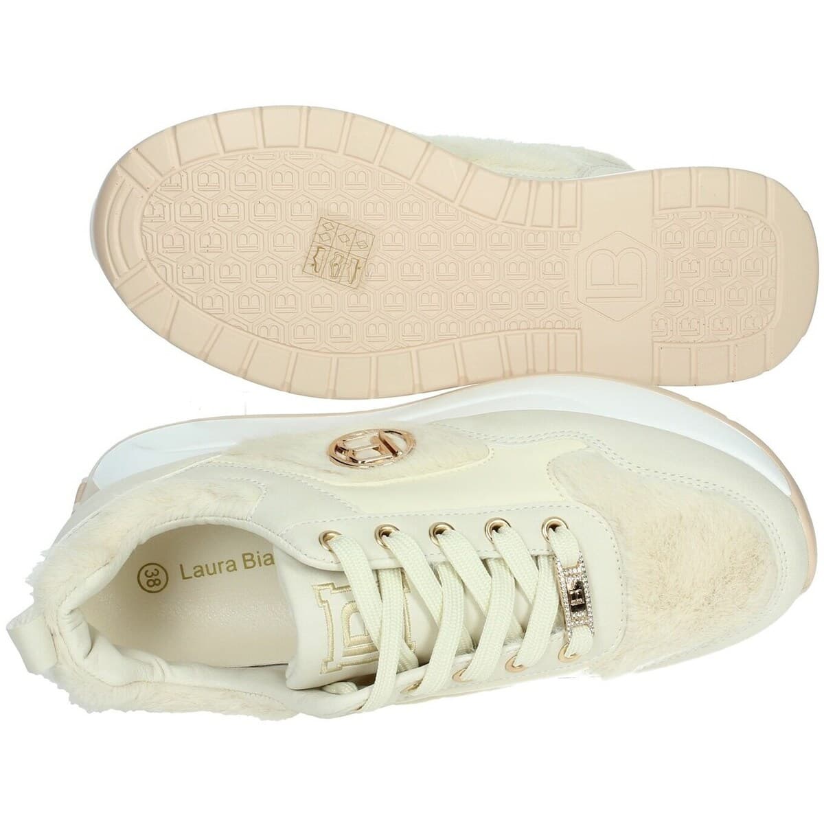 Women's Sneakers Laura Biagiotti Beige