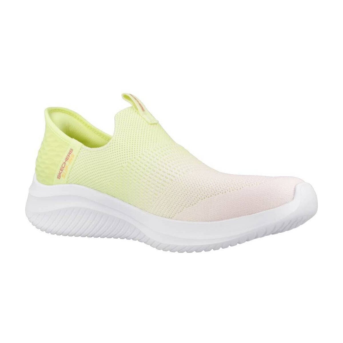 Women's Sports Shoes Skechers Yellow
