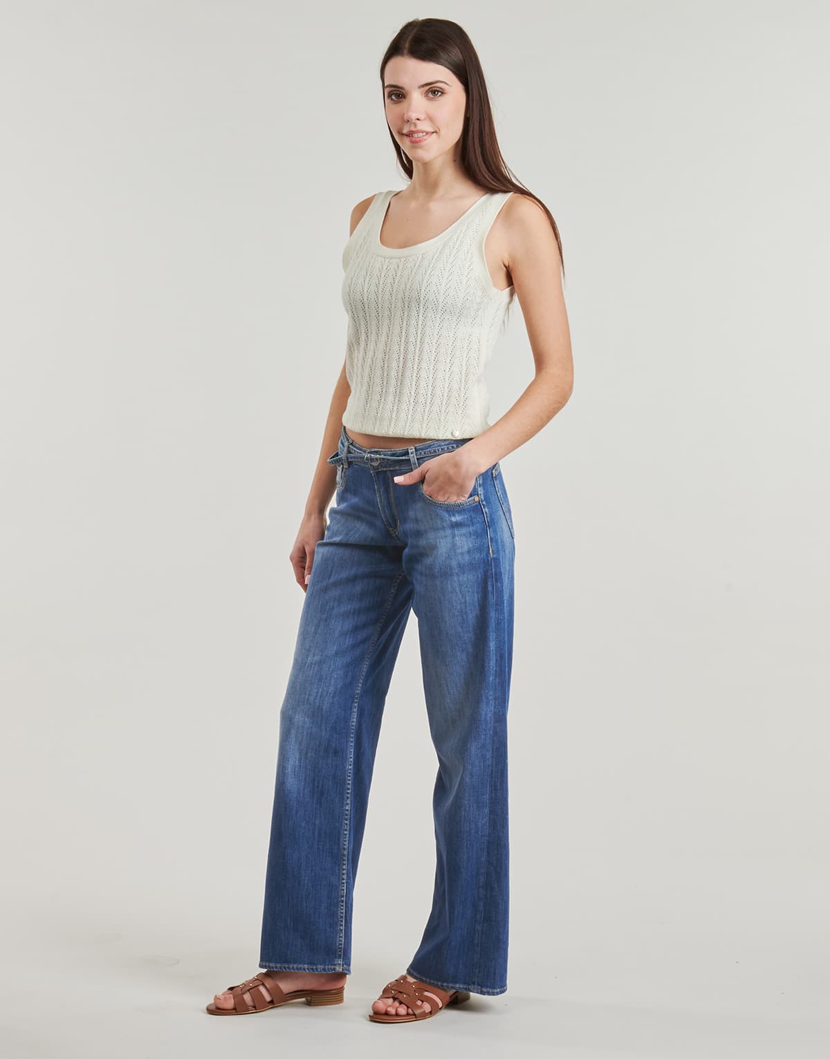 Women's Jeans Le Temps des Cerises Blue
