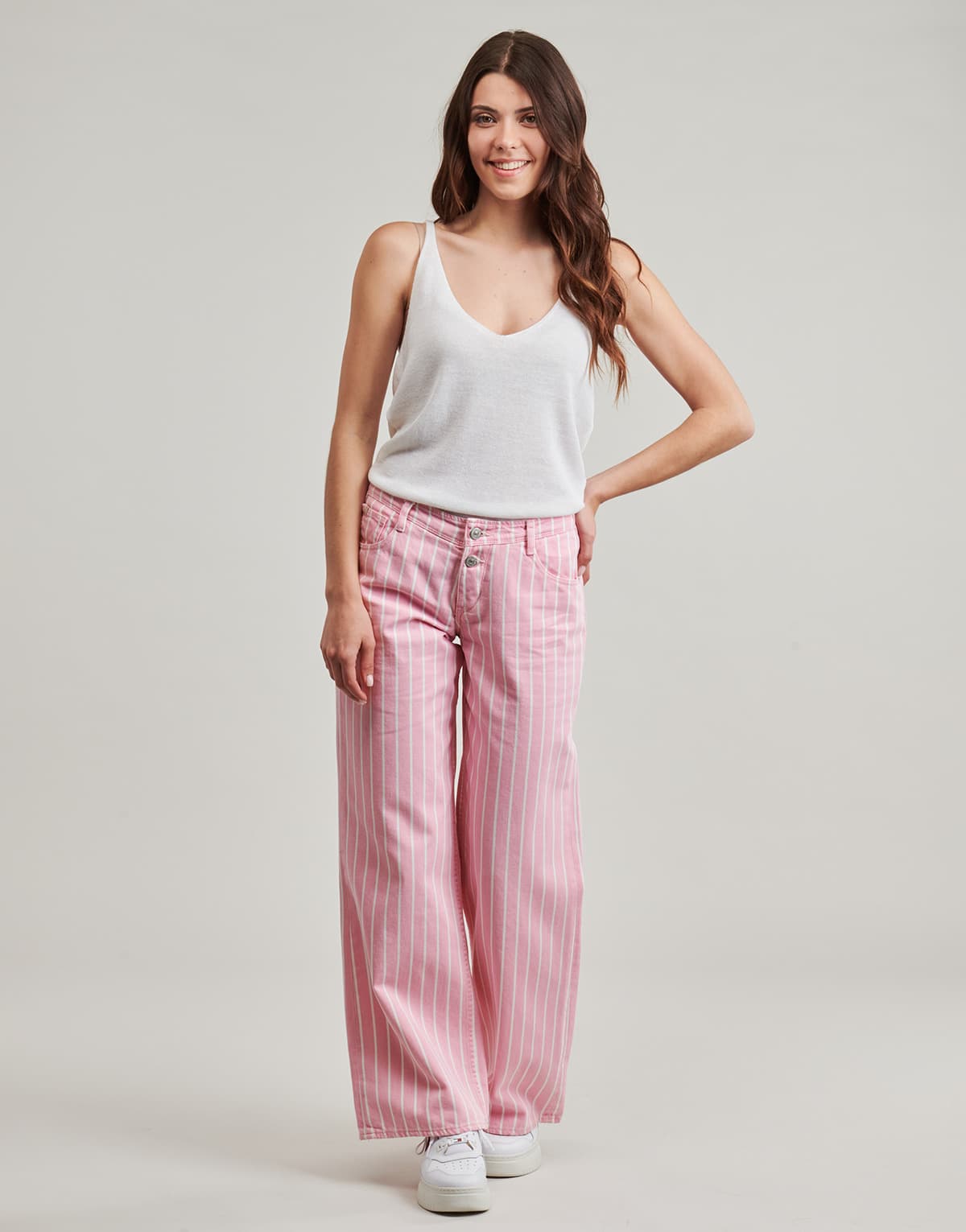 Women's Jeans Le Temps des Cerises Pink