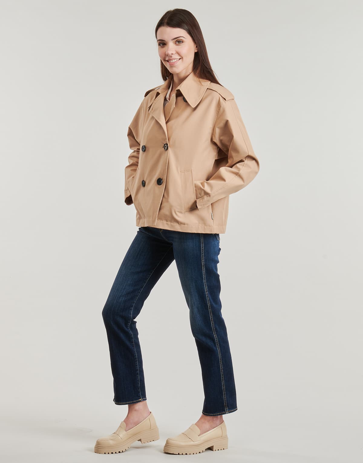 Women's Coats Le Temps des Cerises Beige