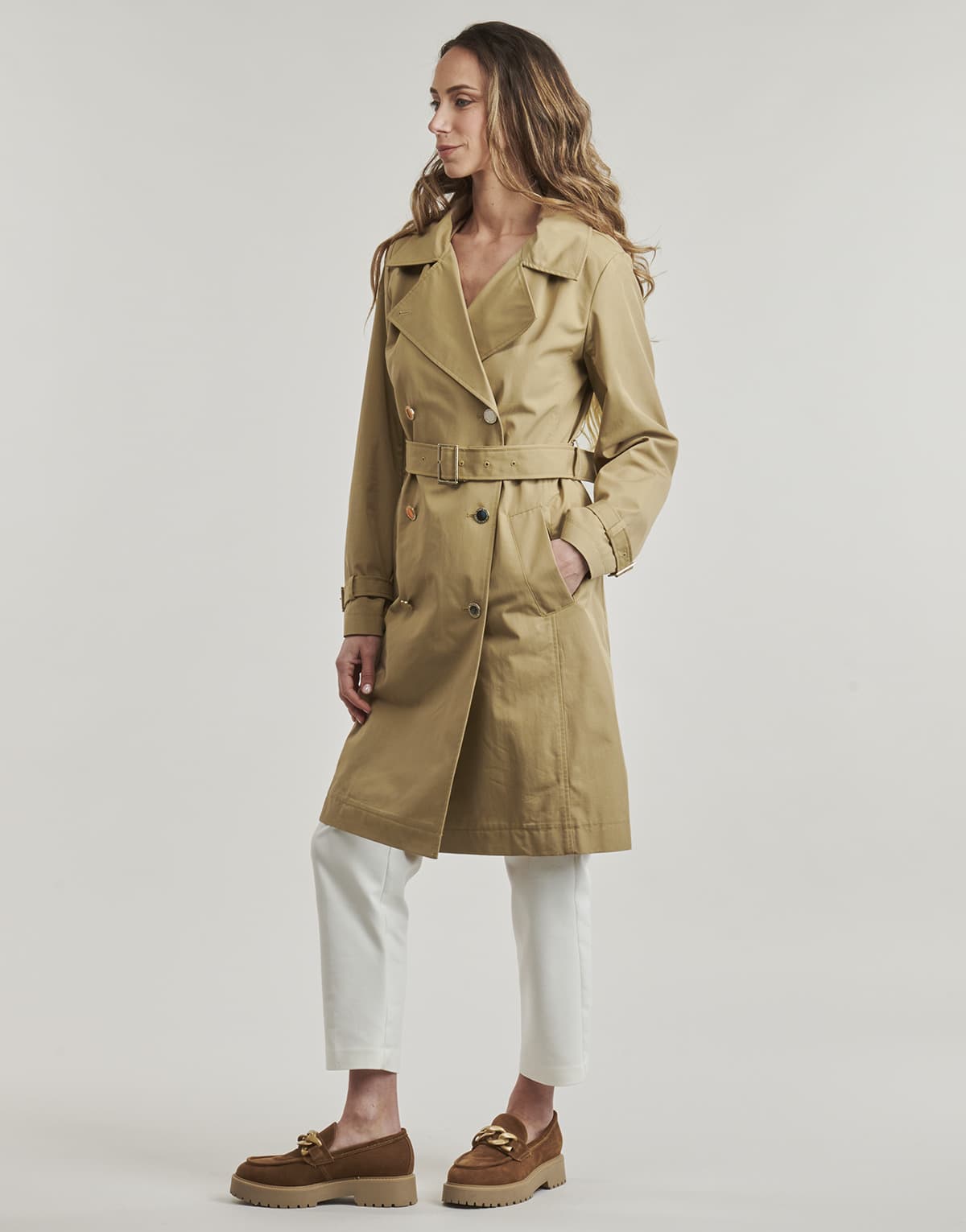 Women's Coats Morgan Beige