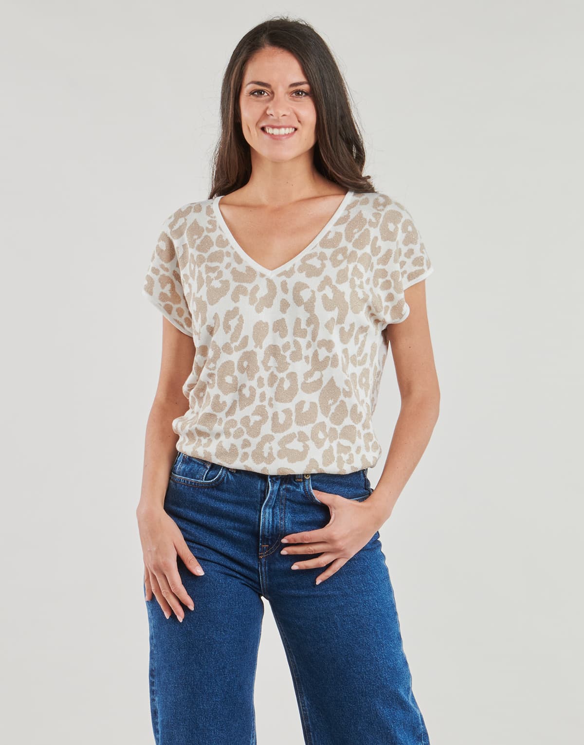 Women's T-Shirts Morgan Beige