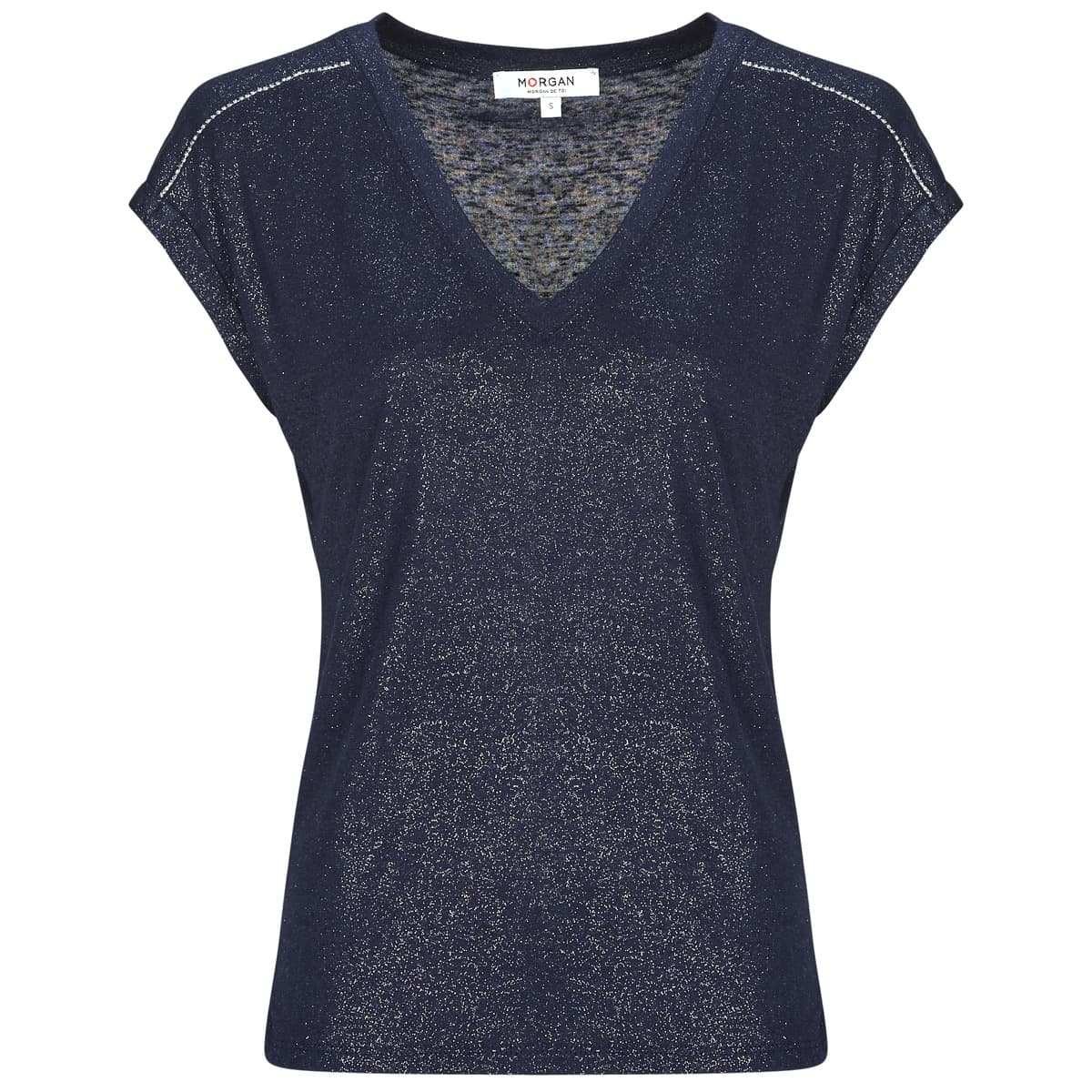 T-shirt με κοντά μανίκια Morgan DEMA