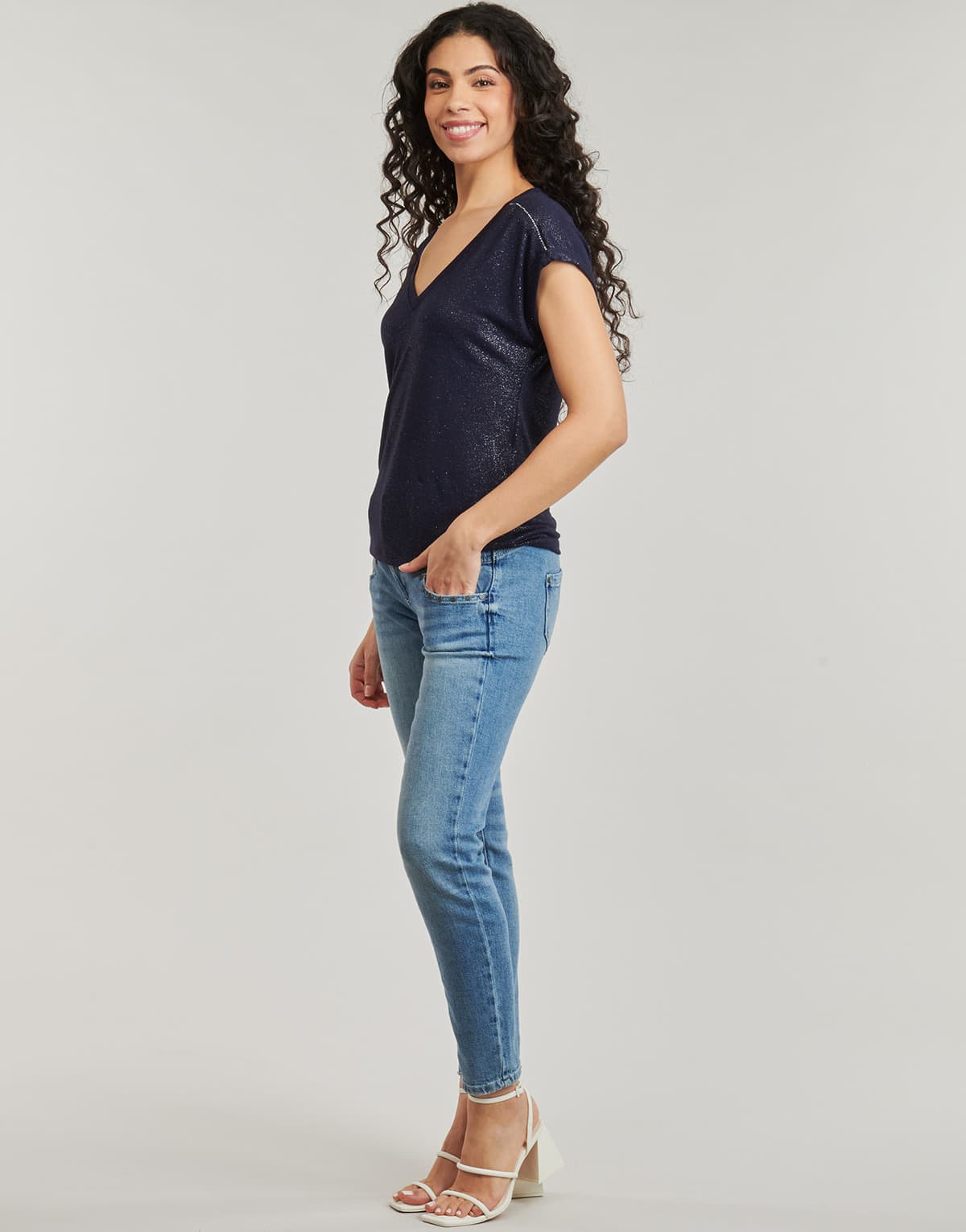 Women's T-Shirts Morgan Blue