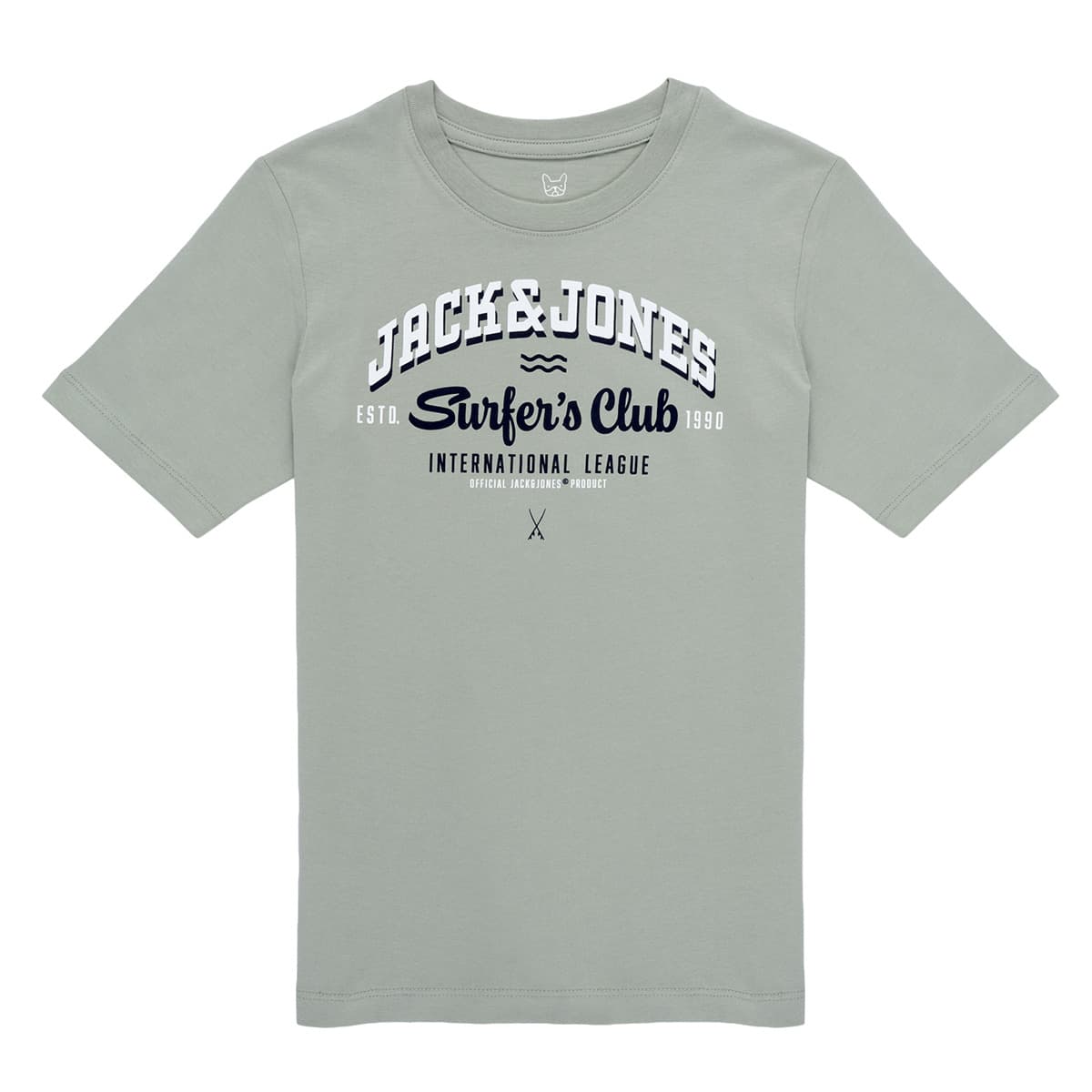 T-shirt με κοντά μανίκια Jack & Jones JJELOGO TEE SS ONECK 2COL 24/25