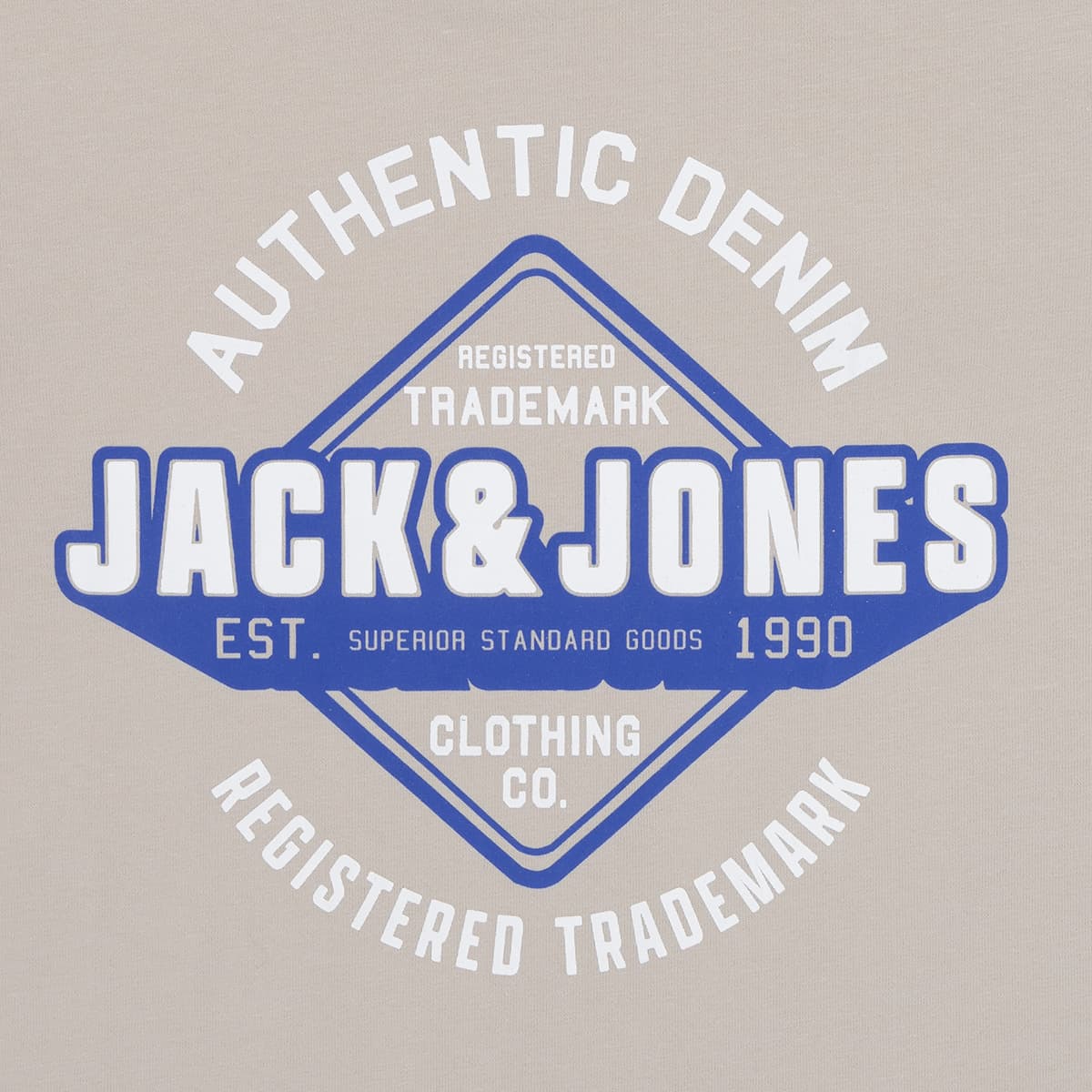 Boys' T-Shirts Jack & Jones Beige