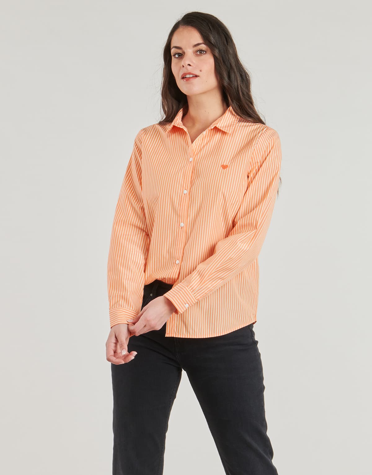 Women's Shirts Pieces Orange