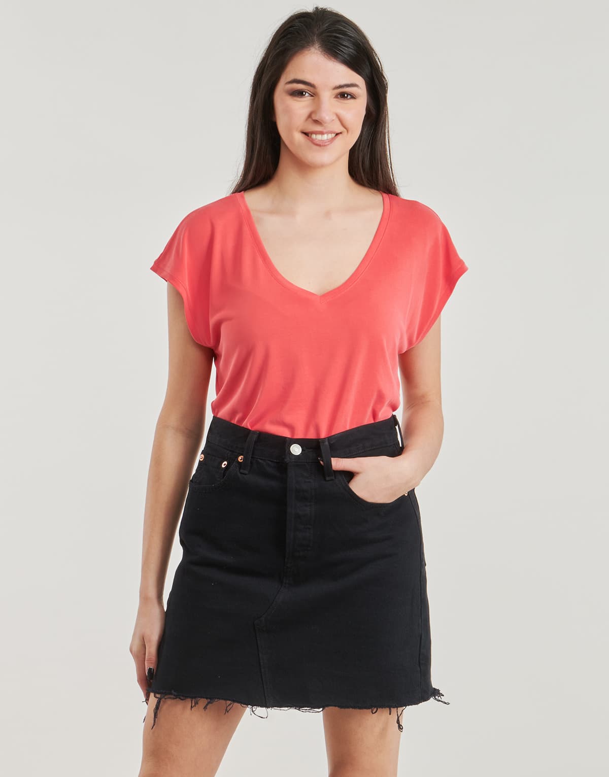 Women's T-Shirts Vero Moda Pink