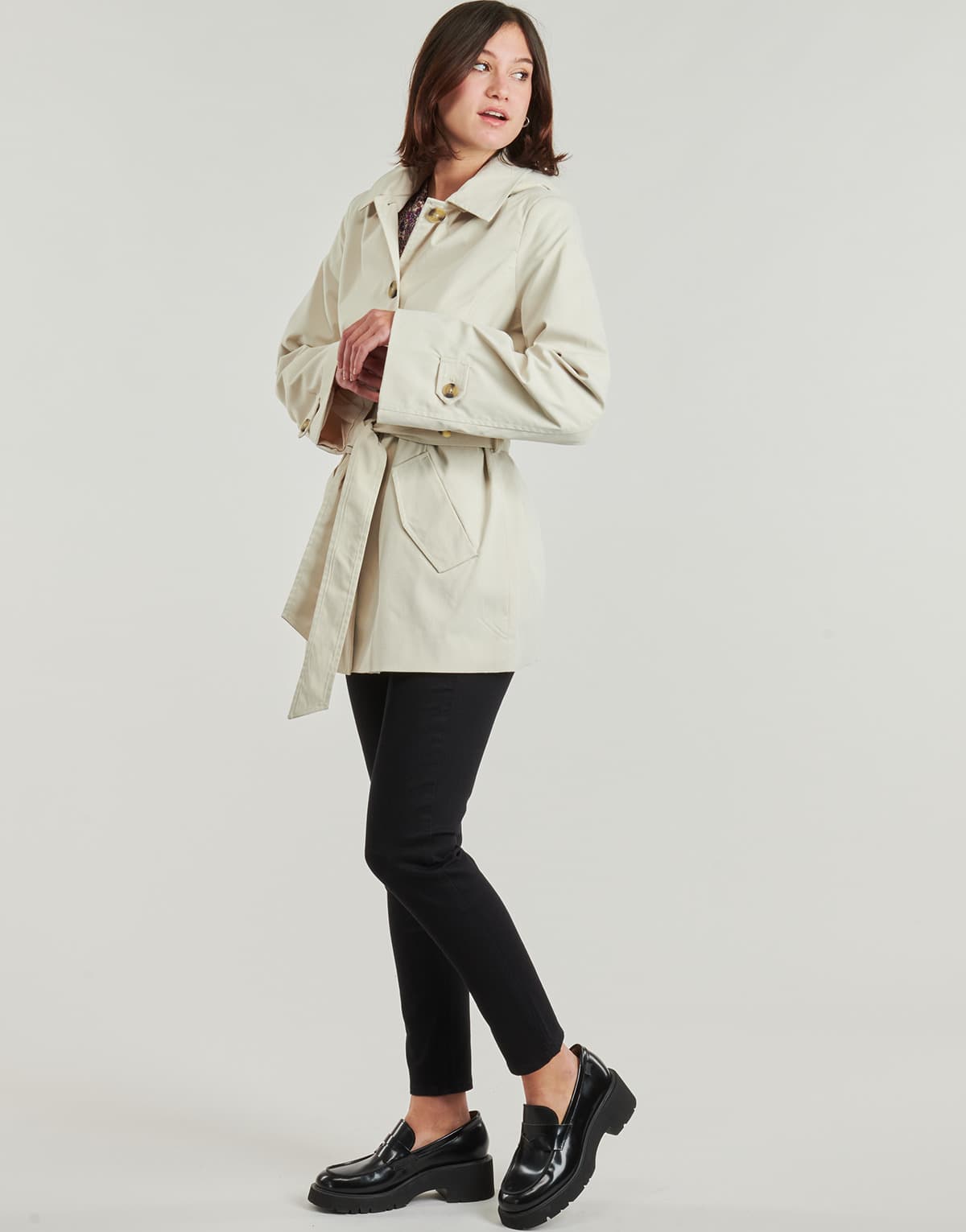 Women's Coats Vero Moda Beige