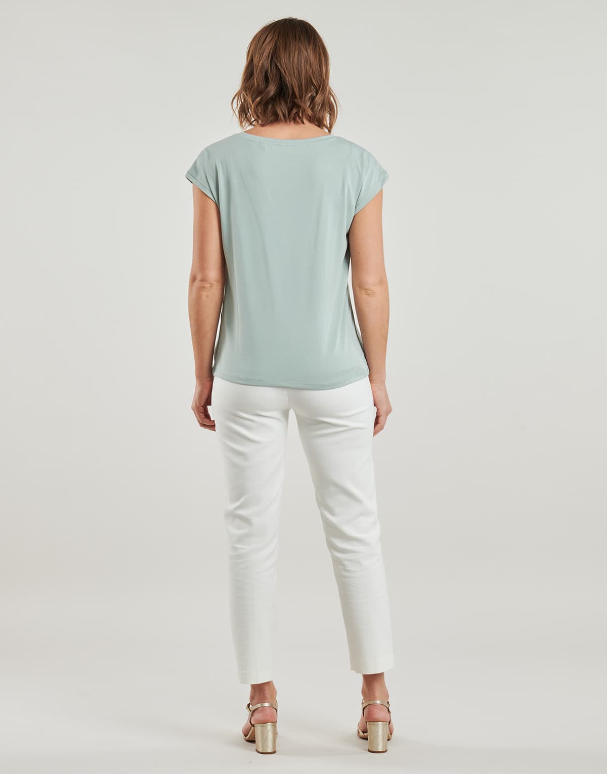 Women's T-Shirts Vero Moda Gray