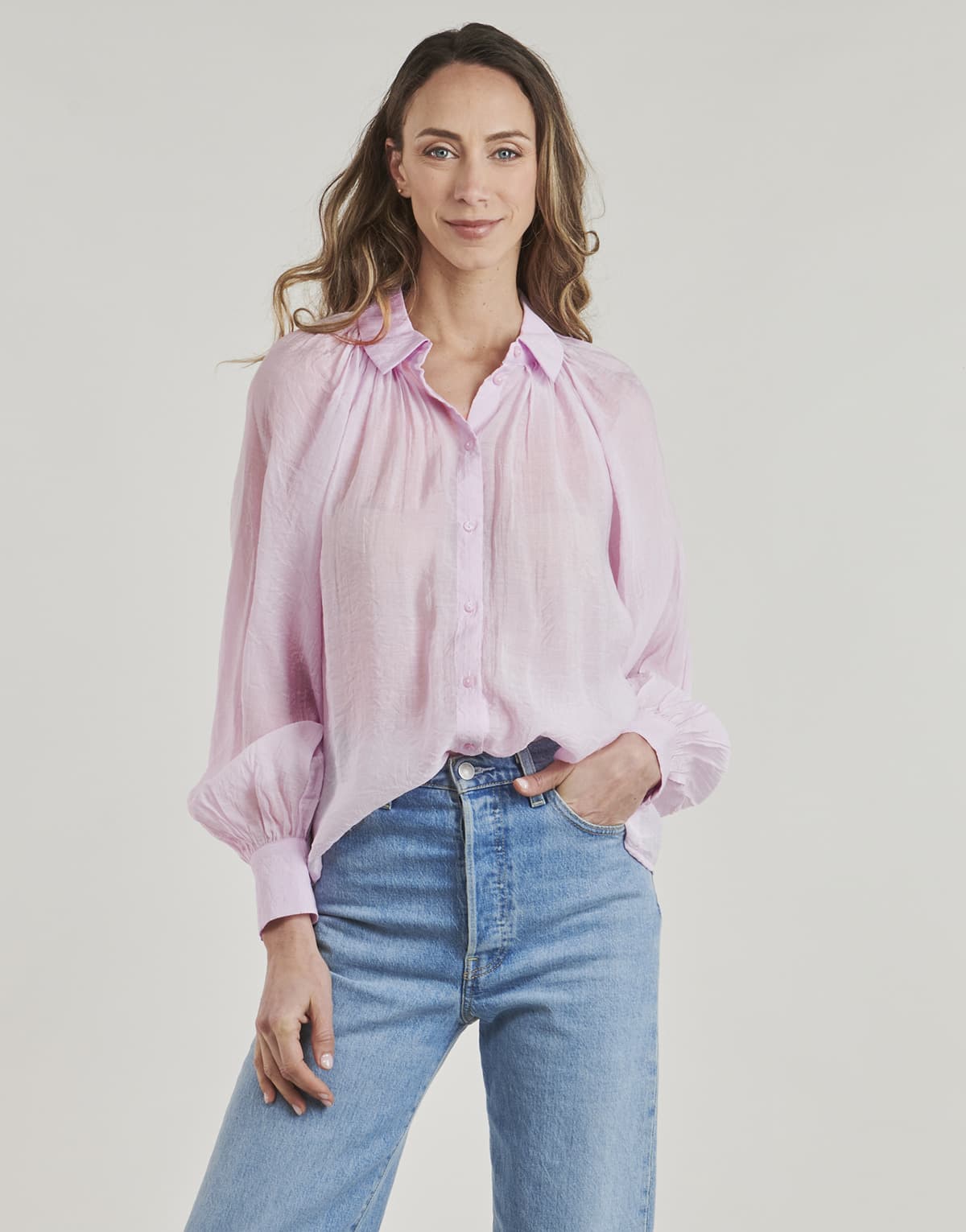 Women's Shirts Vila Purple